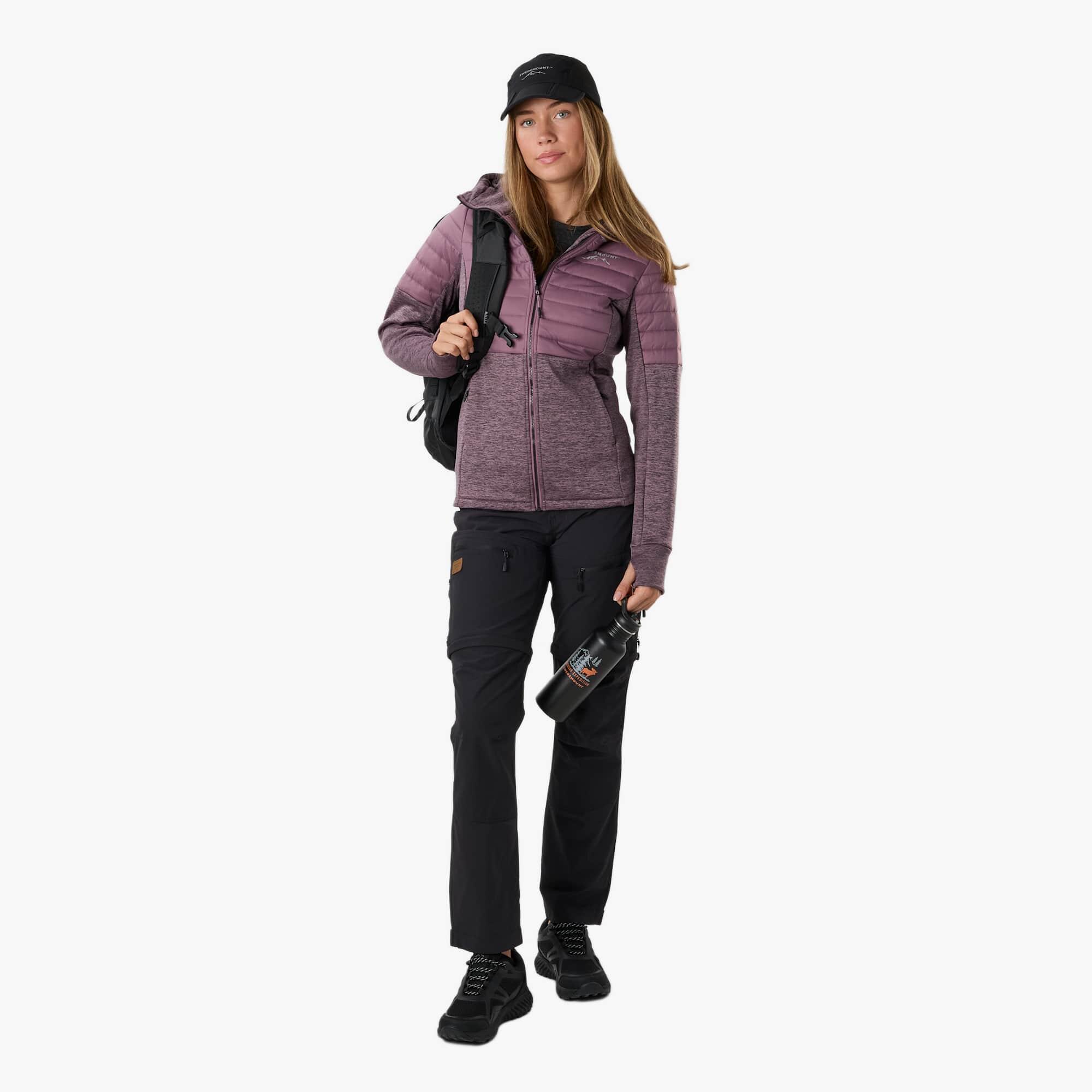 Veste de randonnée femme extérieure déperlante respirante Lofoten Hybrid II 3/7