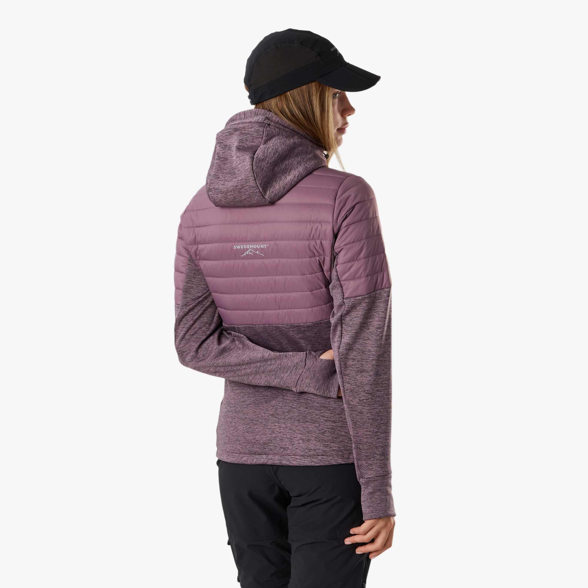 Veste de randonnée femme extérieure déperlante respirante Lofoten Hybrid II 2/7