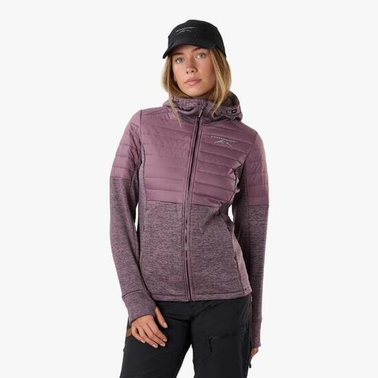 Veste de randonnée femme extérieure déperlante respirante Lofoten Hybrid II