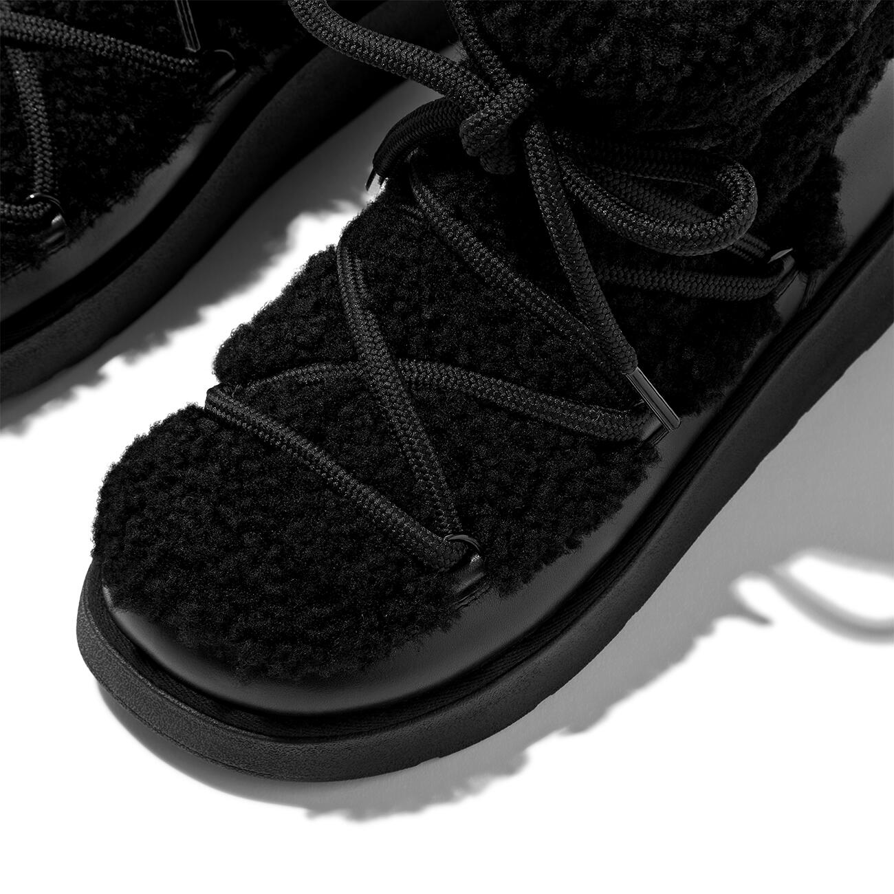 Bottines à lacets en cuir bouclé FitFlop Gen-FF X Roksanda 5/7