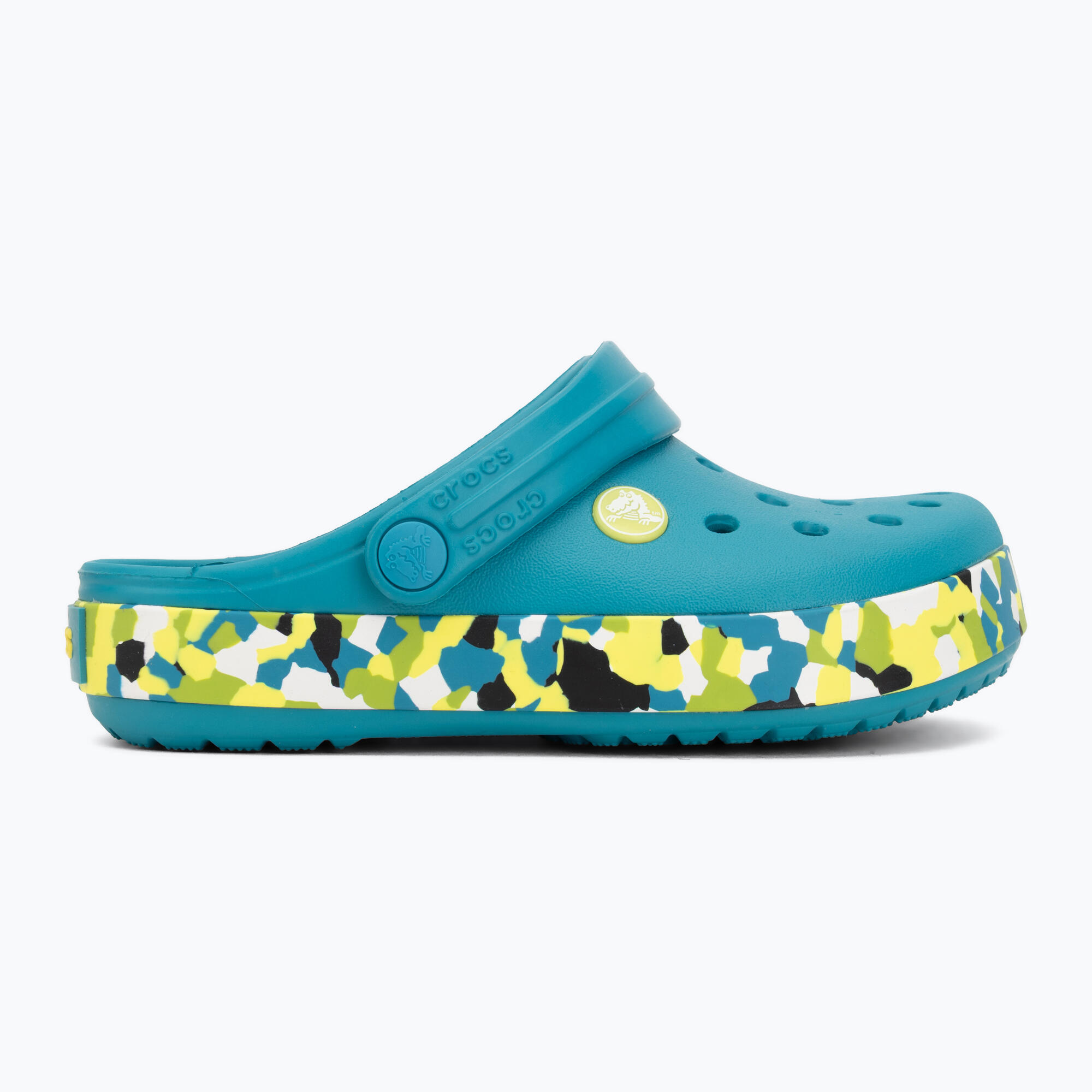 Klapki dziecięce Crocs Crockband Glow Confetti Band 3/7