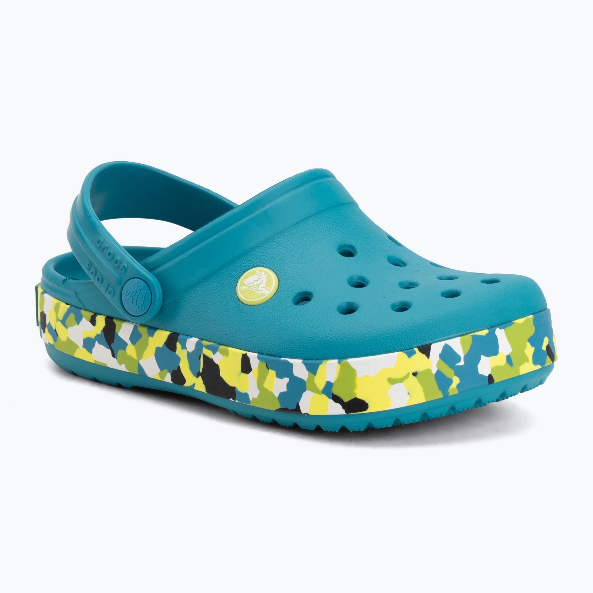 Klapki dziecięce Crocs Crockband Glow Confetti Band 2/7