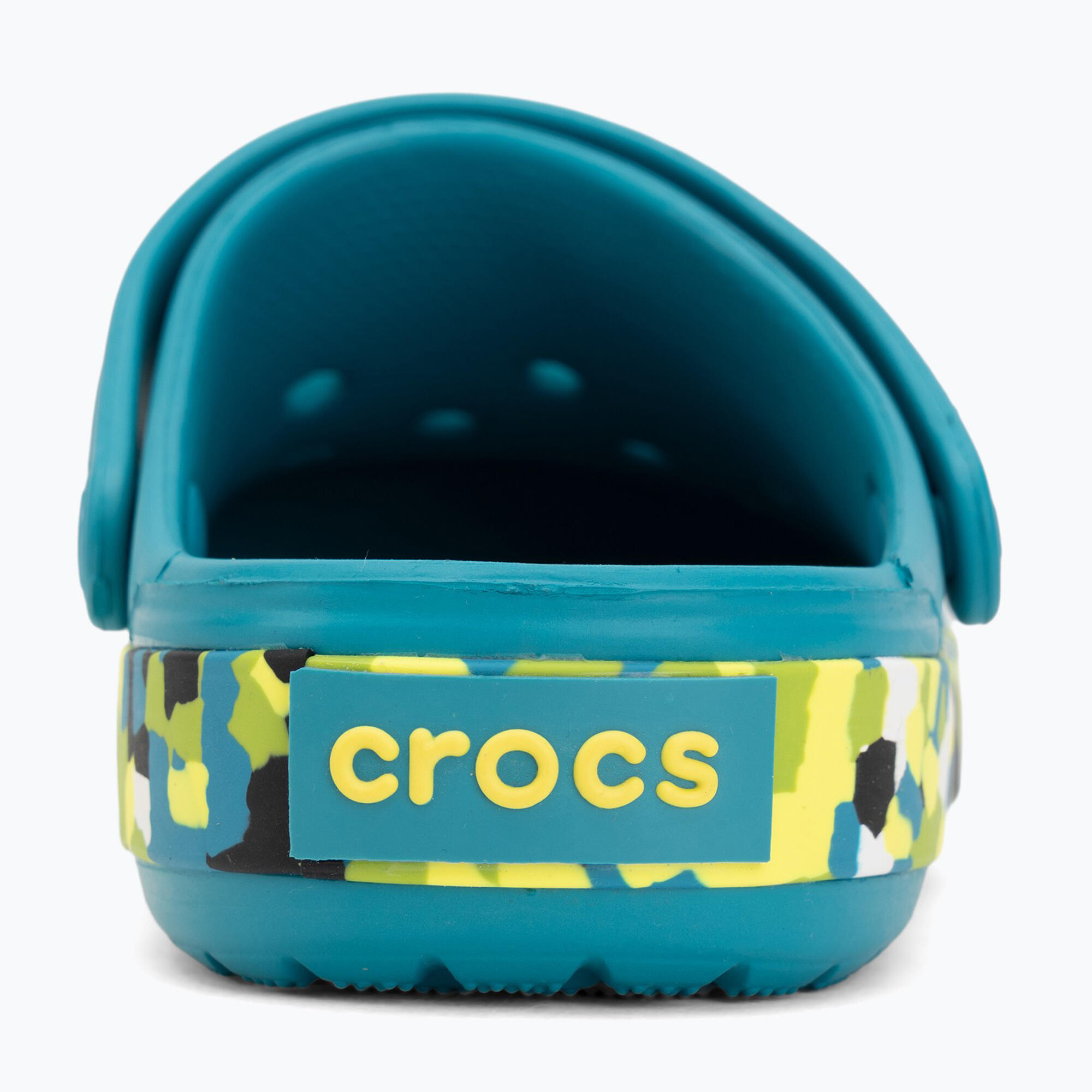 Klapki dziecięce Crocs Crockband Glow Confetti Band 7/7