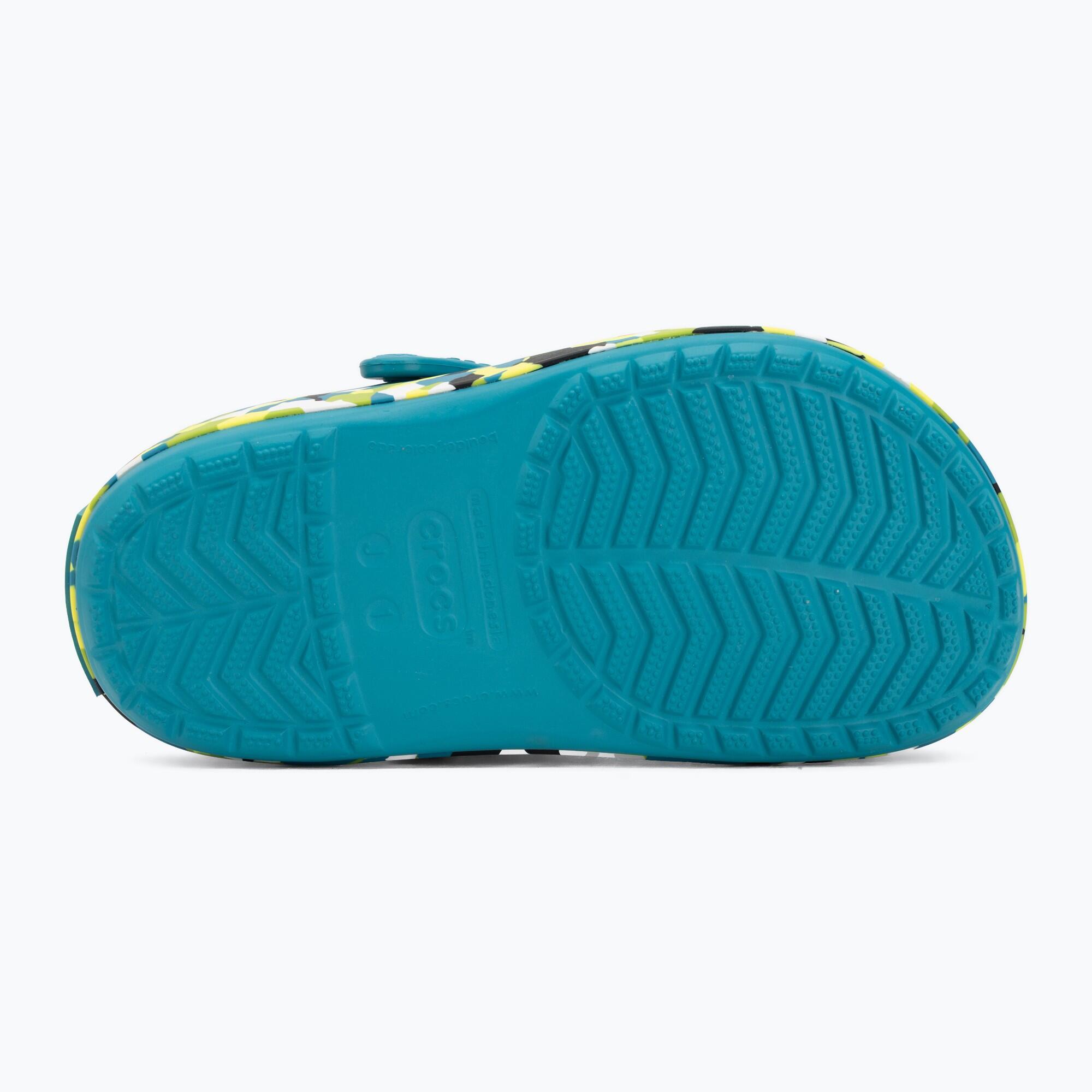 Klapki dziecięce Crocs Crockband Glow Confetti Band 5/7