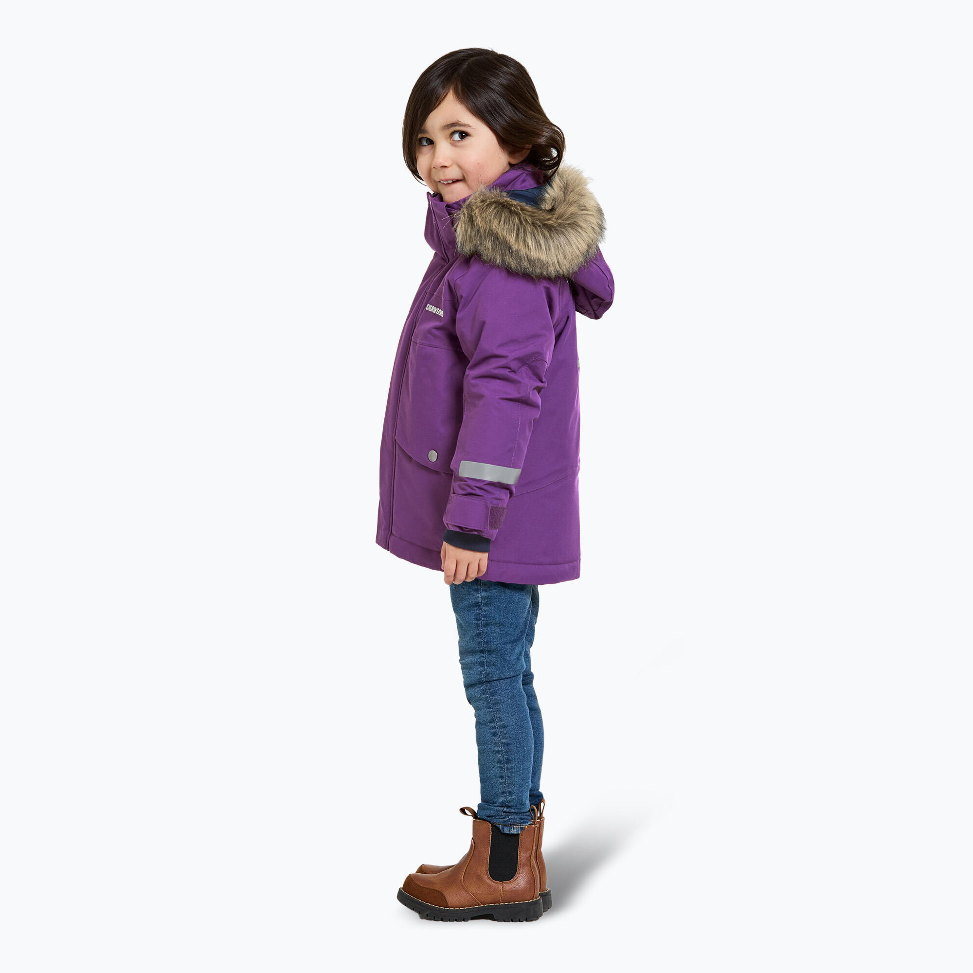 Kurtka zimowa dziecięca Didriksons Bjärven Parka 3/7