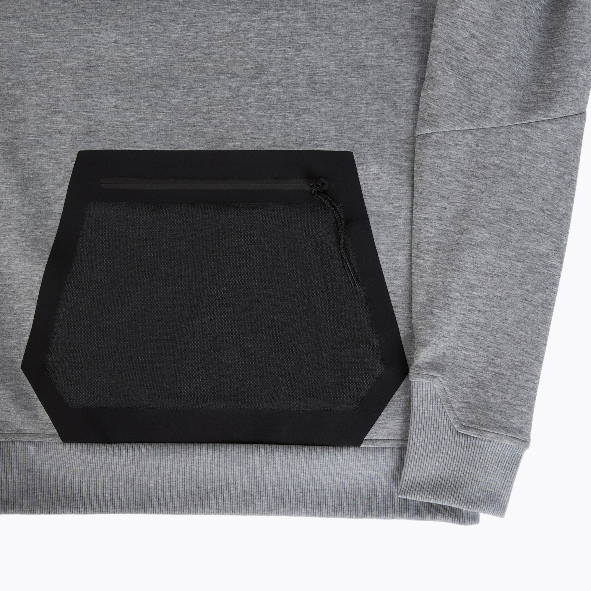 -RUNNING HOODIE GREY MAN 3/7
