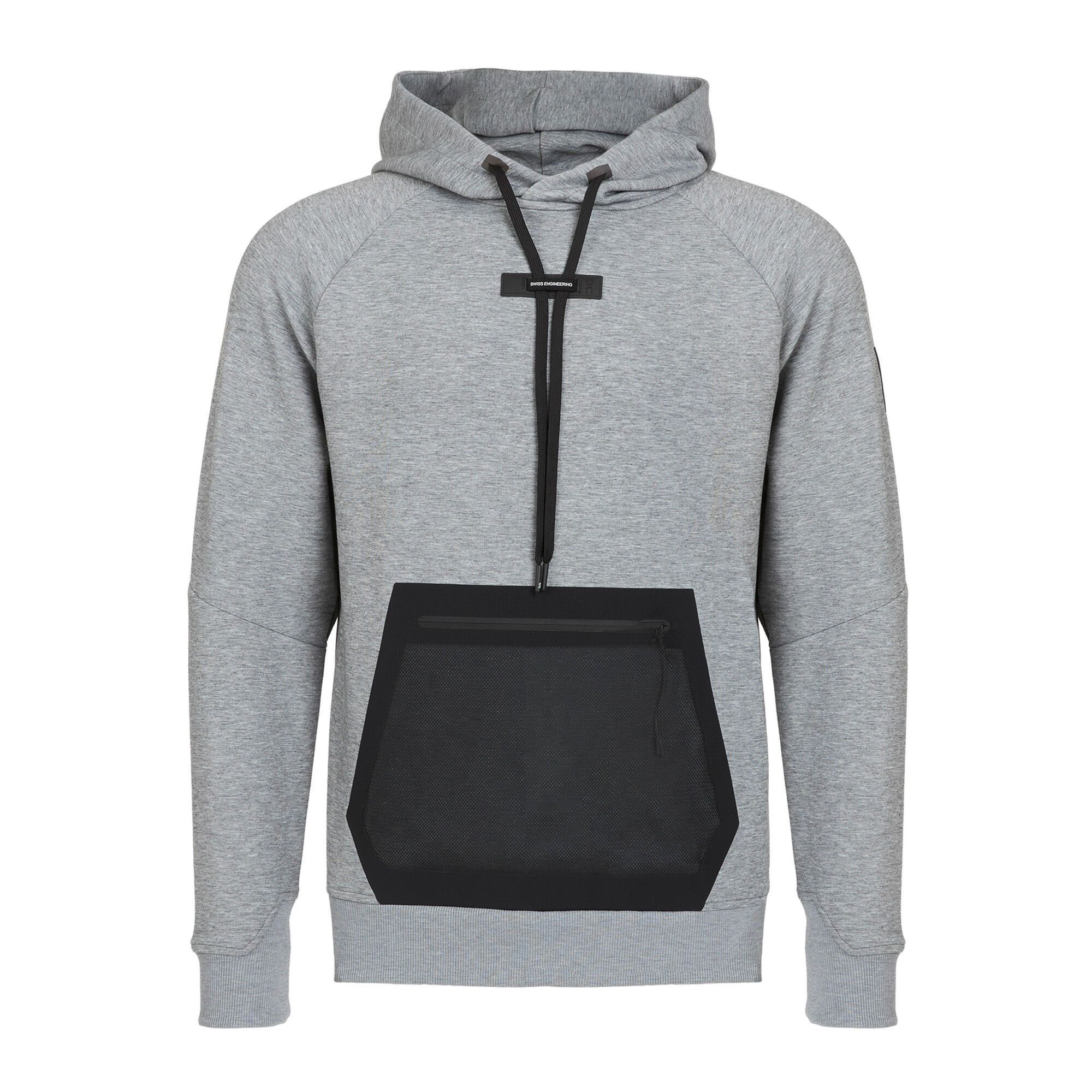 -RUNNING HOODIE GREY MAN 7/7