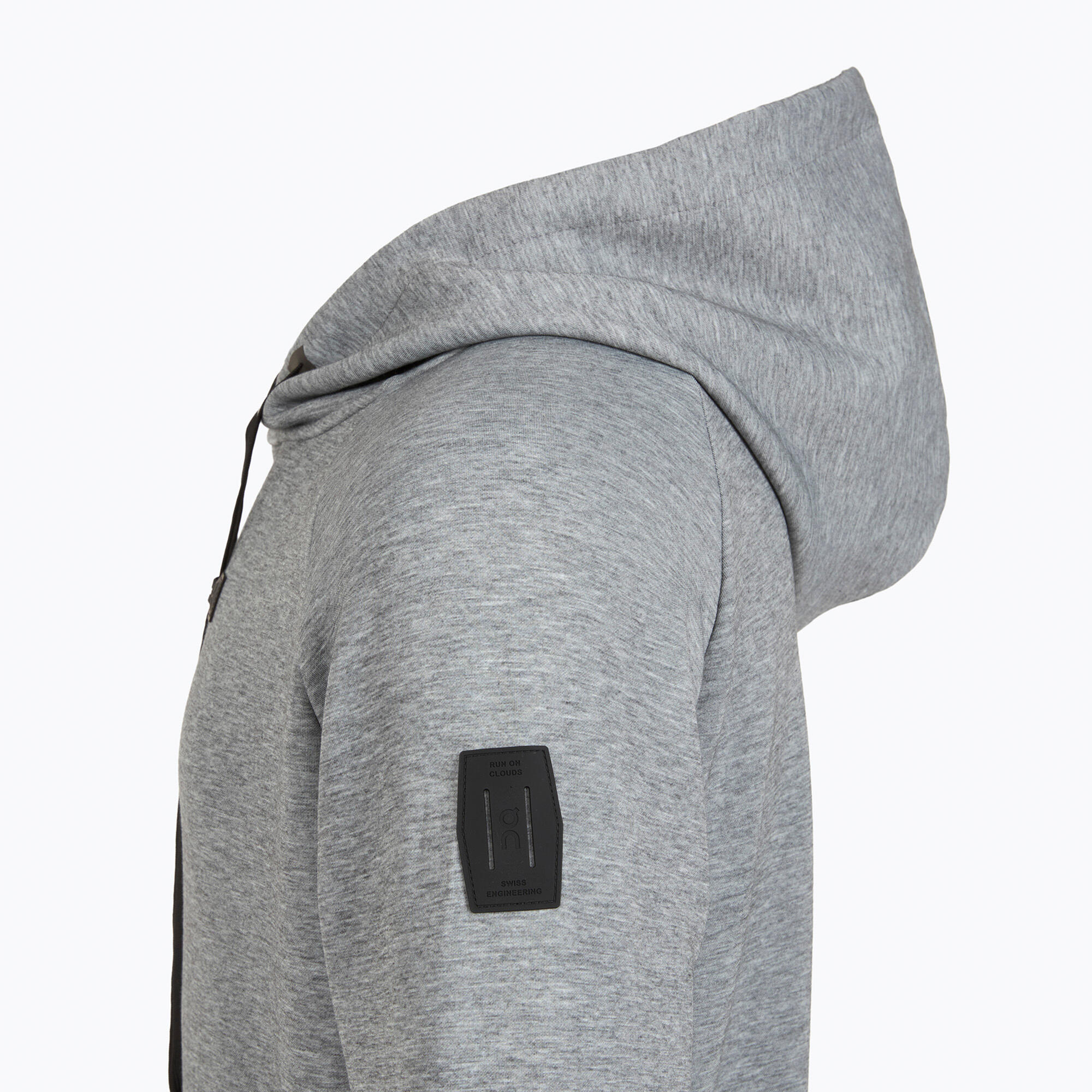 -RUNNING HOODIE GREY MAN 5/7