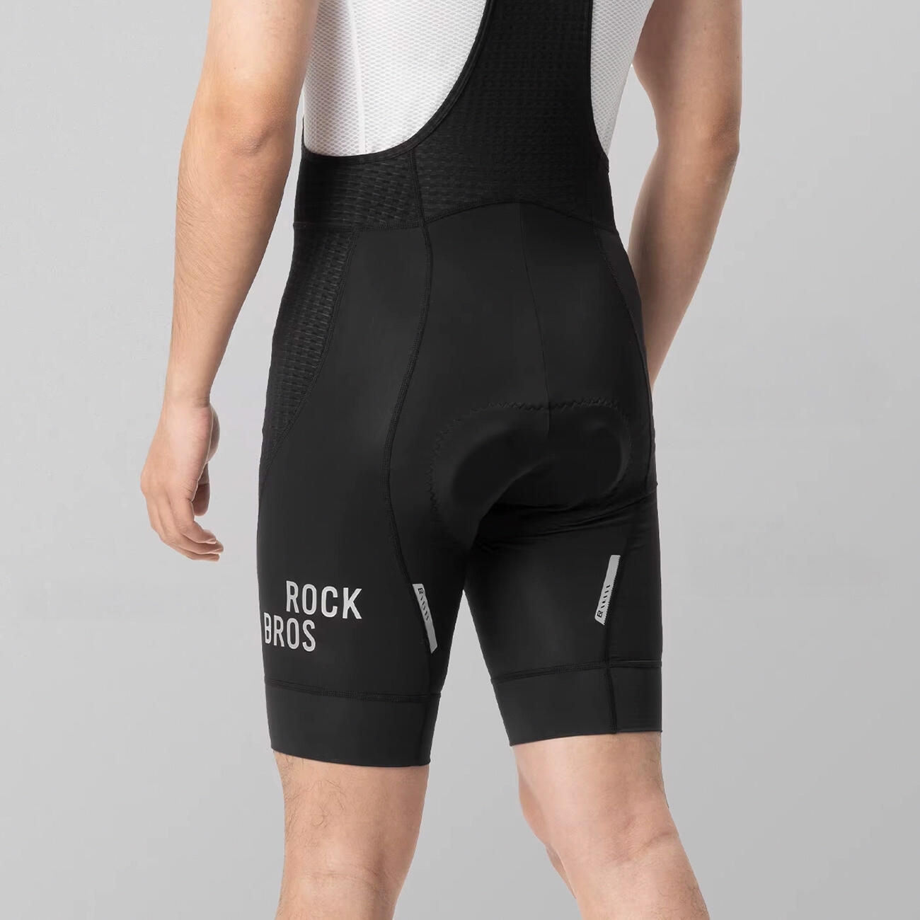 Pantaloncini da ciclismo Rockbros corti con bretelle e imbottitura 5/7