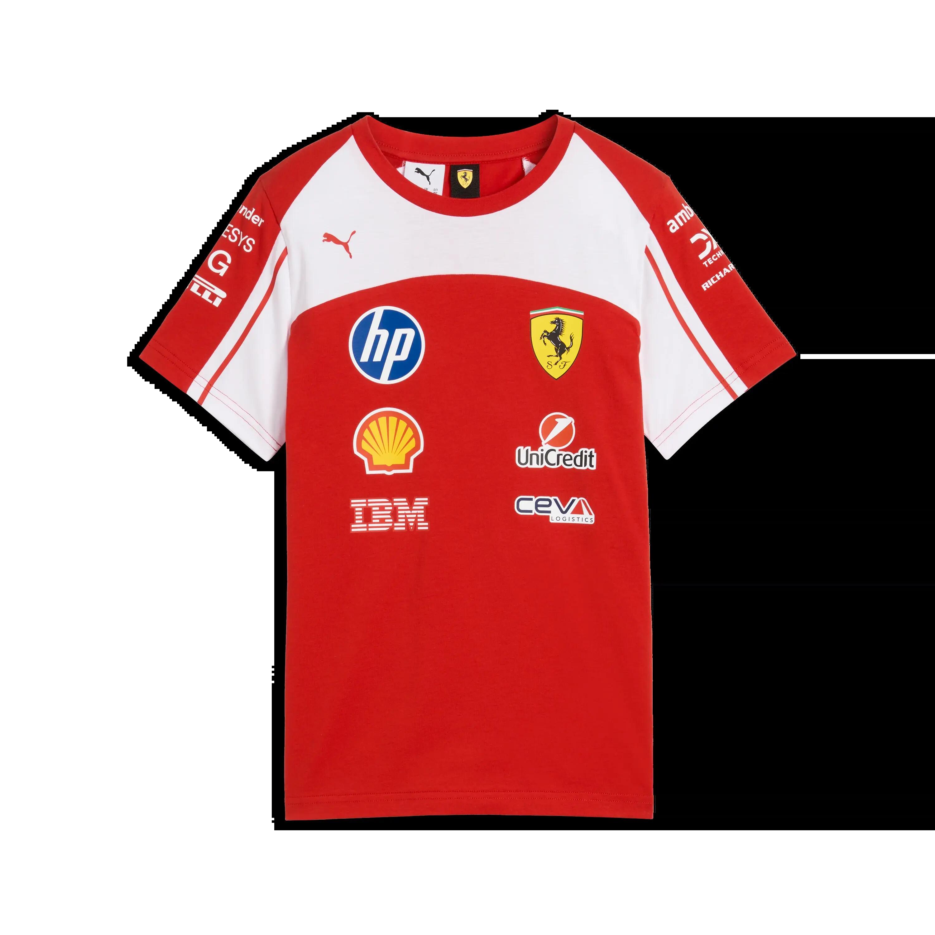 Scuderia Ferrari F1 Team PUMA Kids T-Shirt 2026
