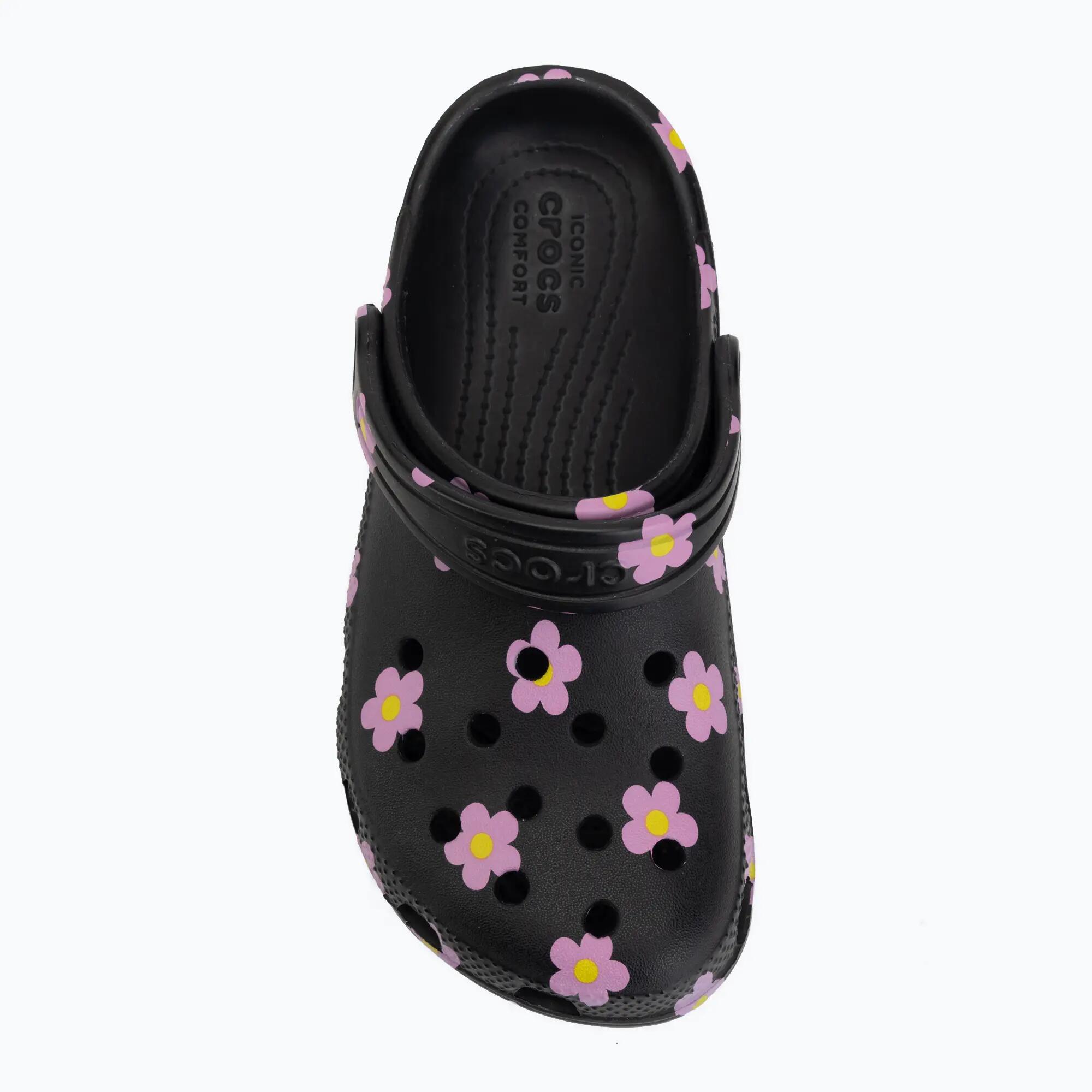 Chodaki dziecięce CROCS CLASSIC FLOWERR CLOG K 28/29 6/7