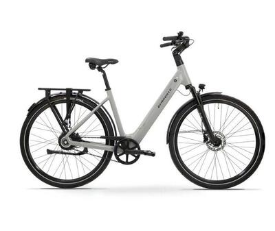 Granville suburban n1 elektrische stadsfiets 540wh, metalen grijs
