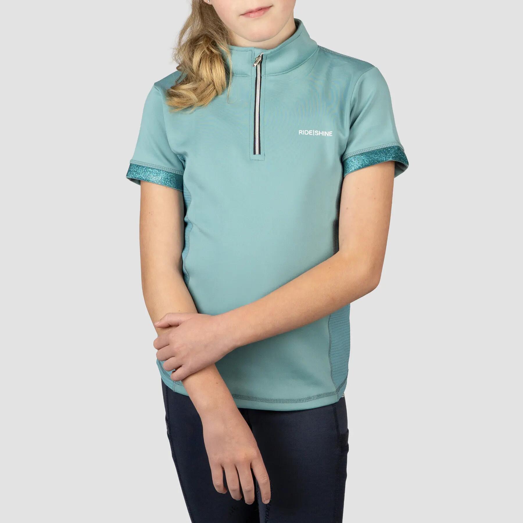 T-shirt 1/4 zip niña Red Horse Miki 2/4
