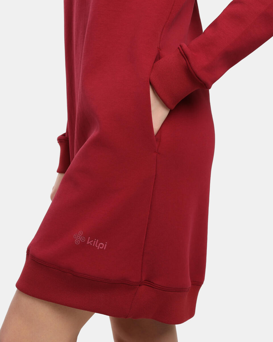 Felpa lunga con cappuccio da donna Kilpi HEYDEN-W 5/7