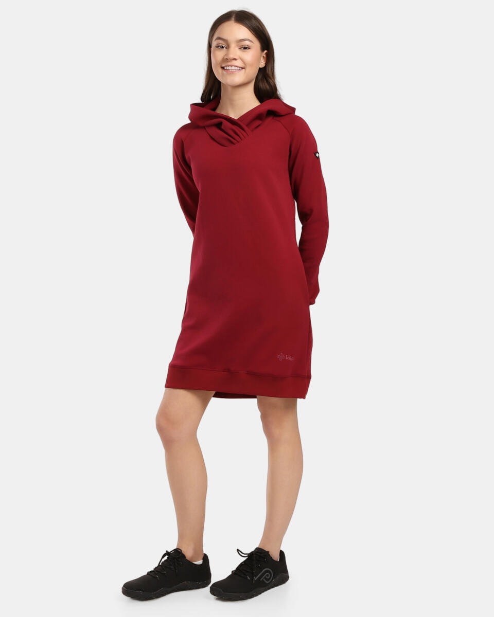 Felpa lunga con cappuccio da donna Kilpi HEYDEN-W 4/7