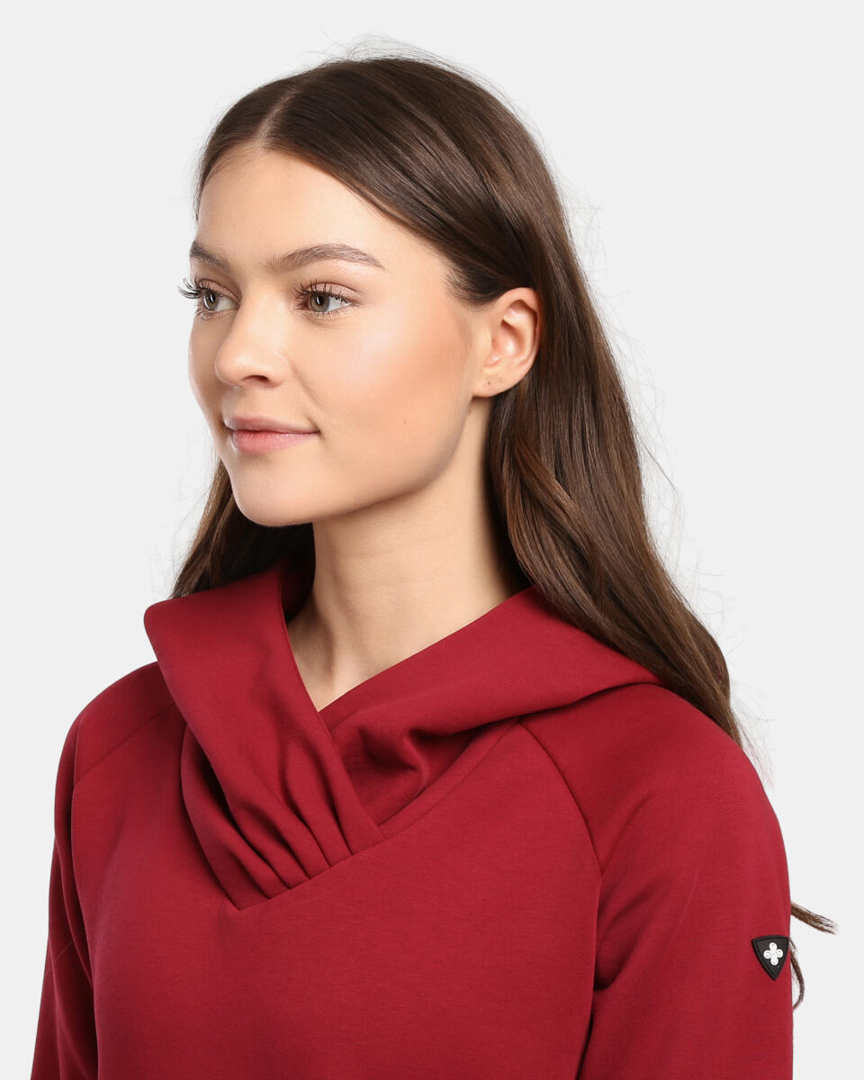 Felpa lunga con cappuccio da donna Kilpi HEYDEN-W 6/7