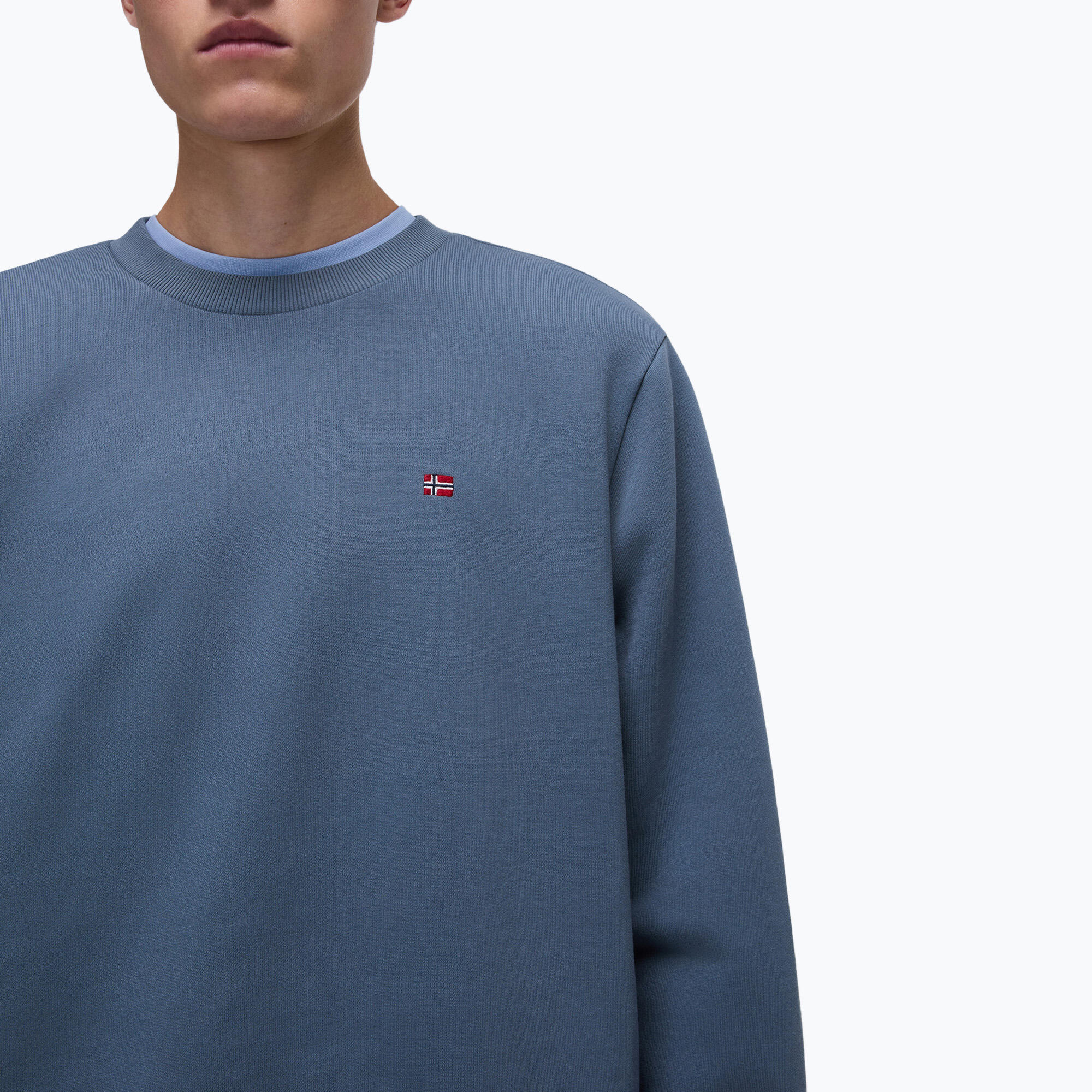 Bluza męska Napapijri Balis Crew Sum 2 stormy weat G1Y 3/6