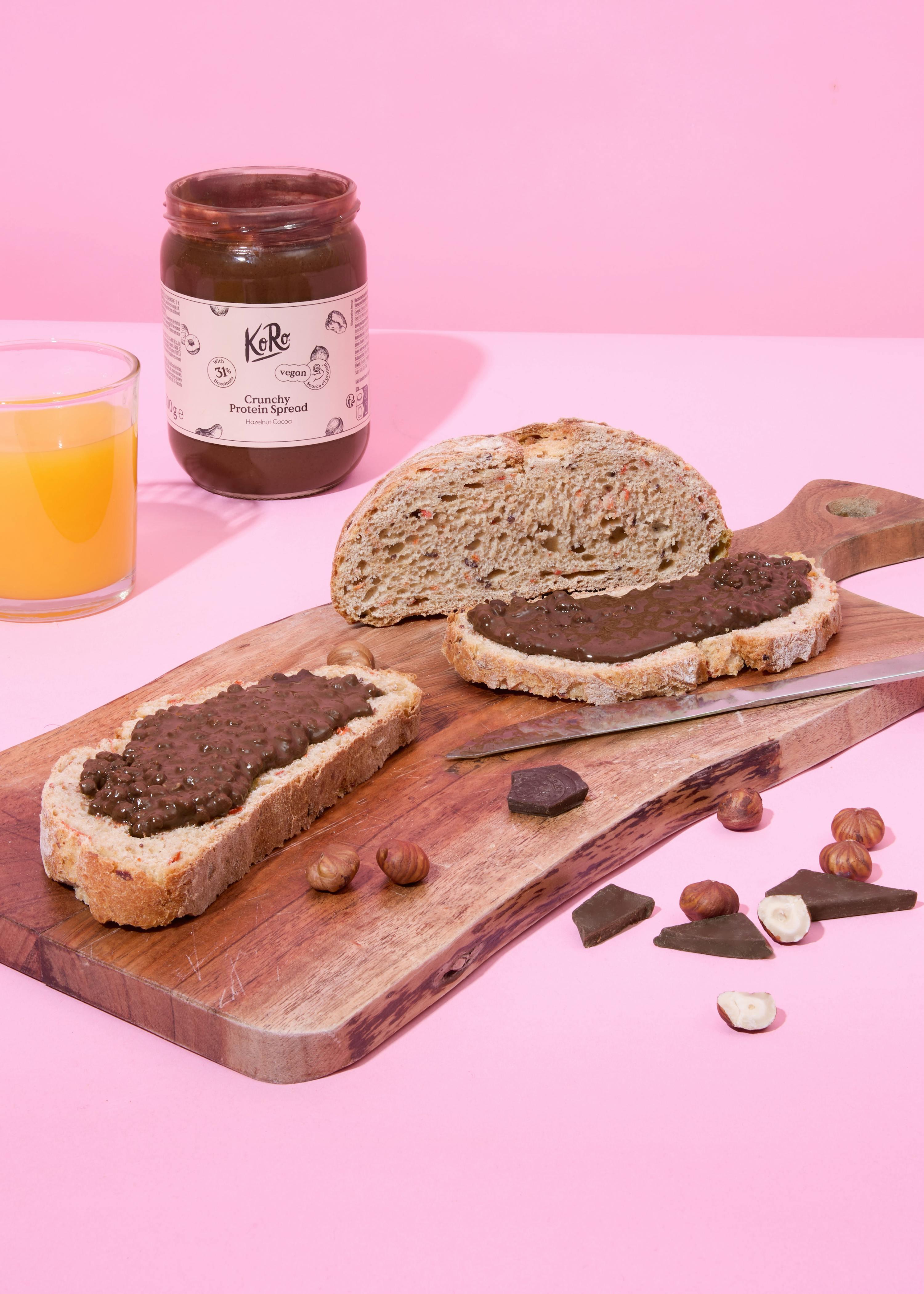 Pâte à tartiner crunchy protéinée noisette-cacao vegan 500 g 7/7
