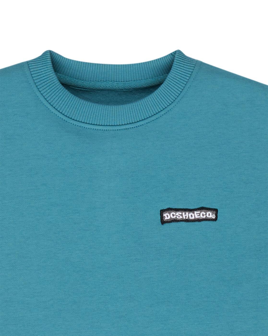 Pull col rond PATCH IT Bleu Garçon 3/3