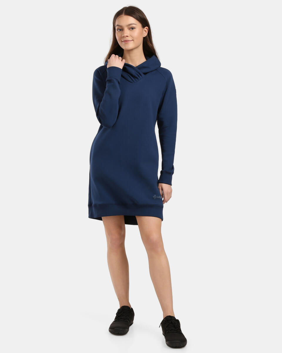 Felpa lunga con cappuccio da donna Kilpi HEYDEN-W 3/7