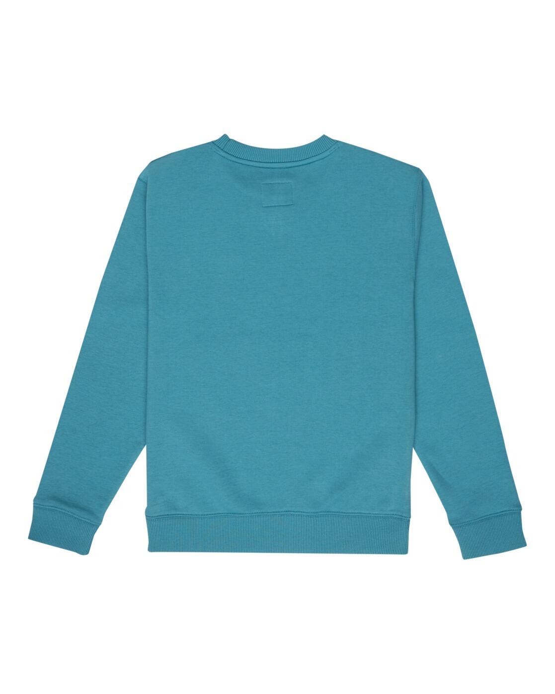 Pull col rond PATCH IT Bleu Garçon 2/3