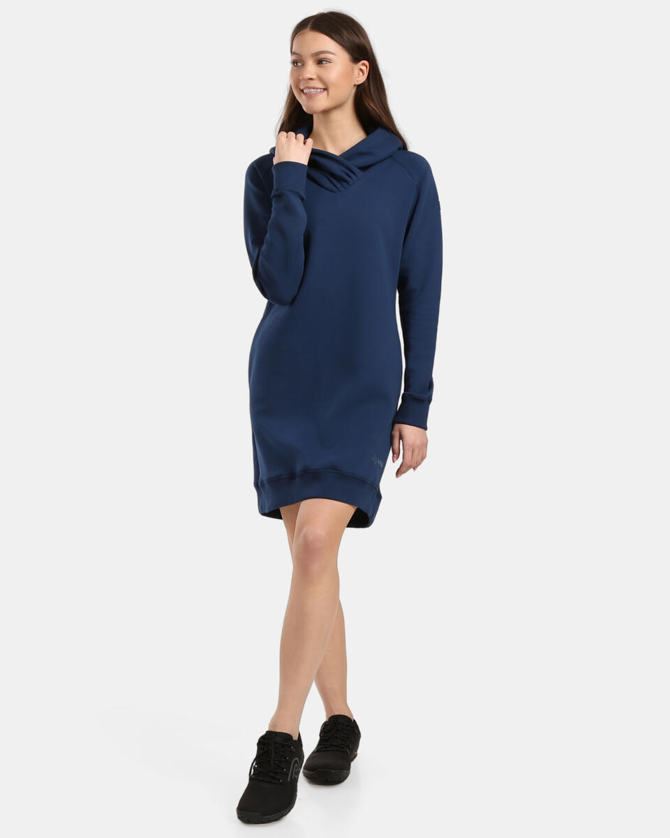 Felpa lunga con cappuccio da donna Kilpi HEYDEN-W 4/7