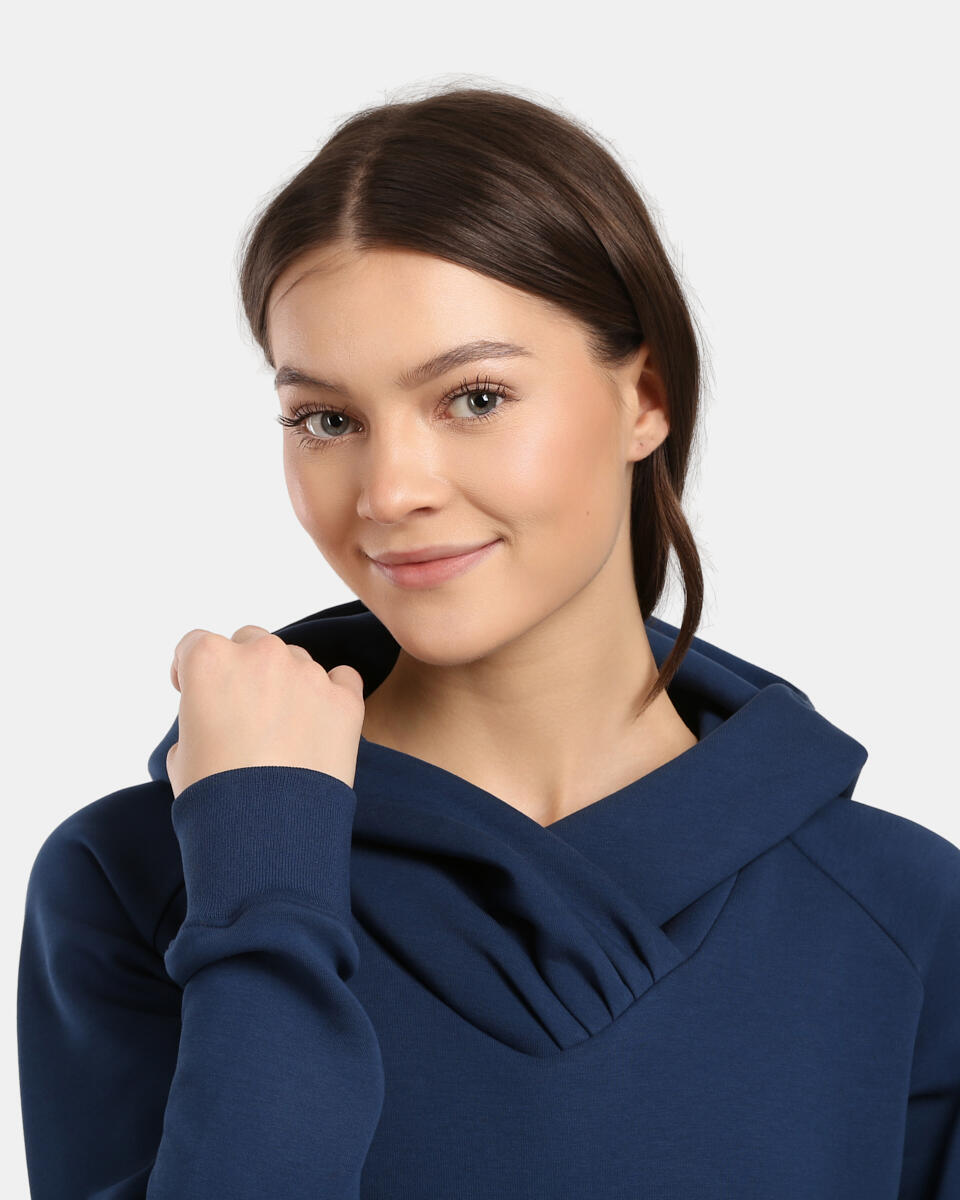 Felpa lunga con cappuccio da donna Kilpi HEYDEN-W 6/7