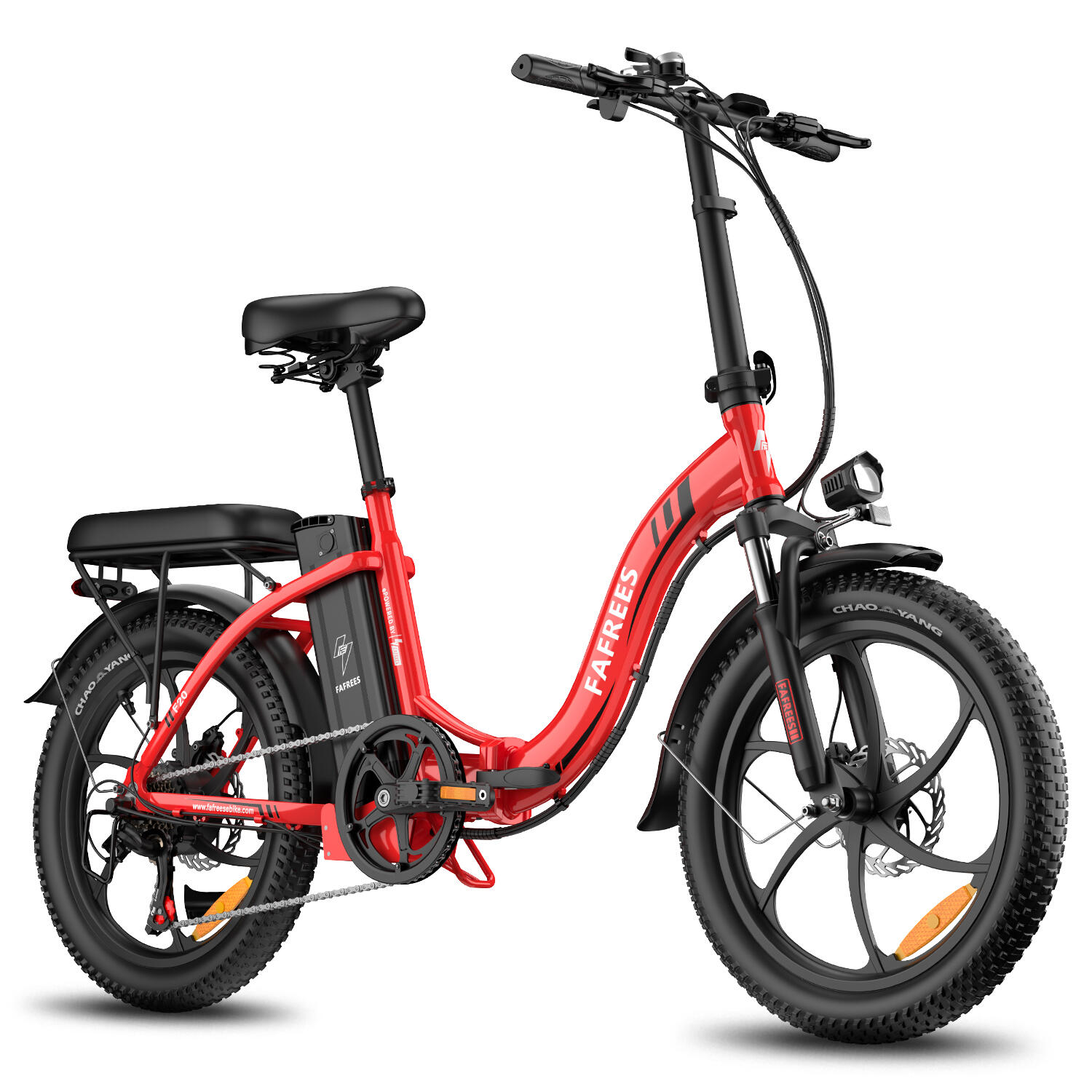 F20 Bicicleta Eléctrica 36V 18Ah Batería Bicicleta Eléctrica Plegable 2/6