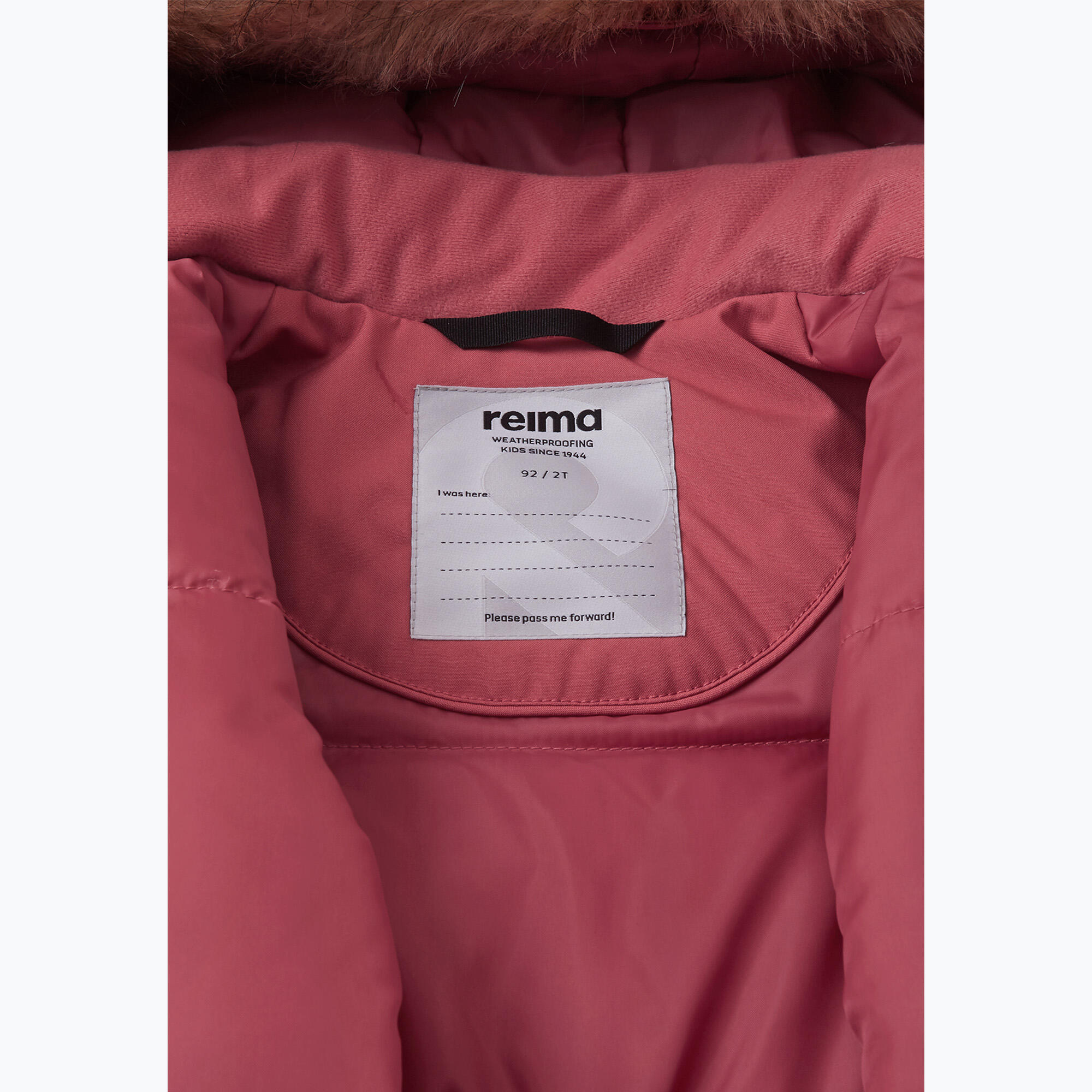 tec Kleinkinder Parka Mutka Red Clay 7/7