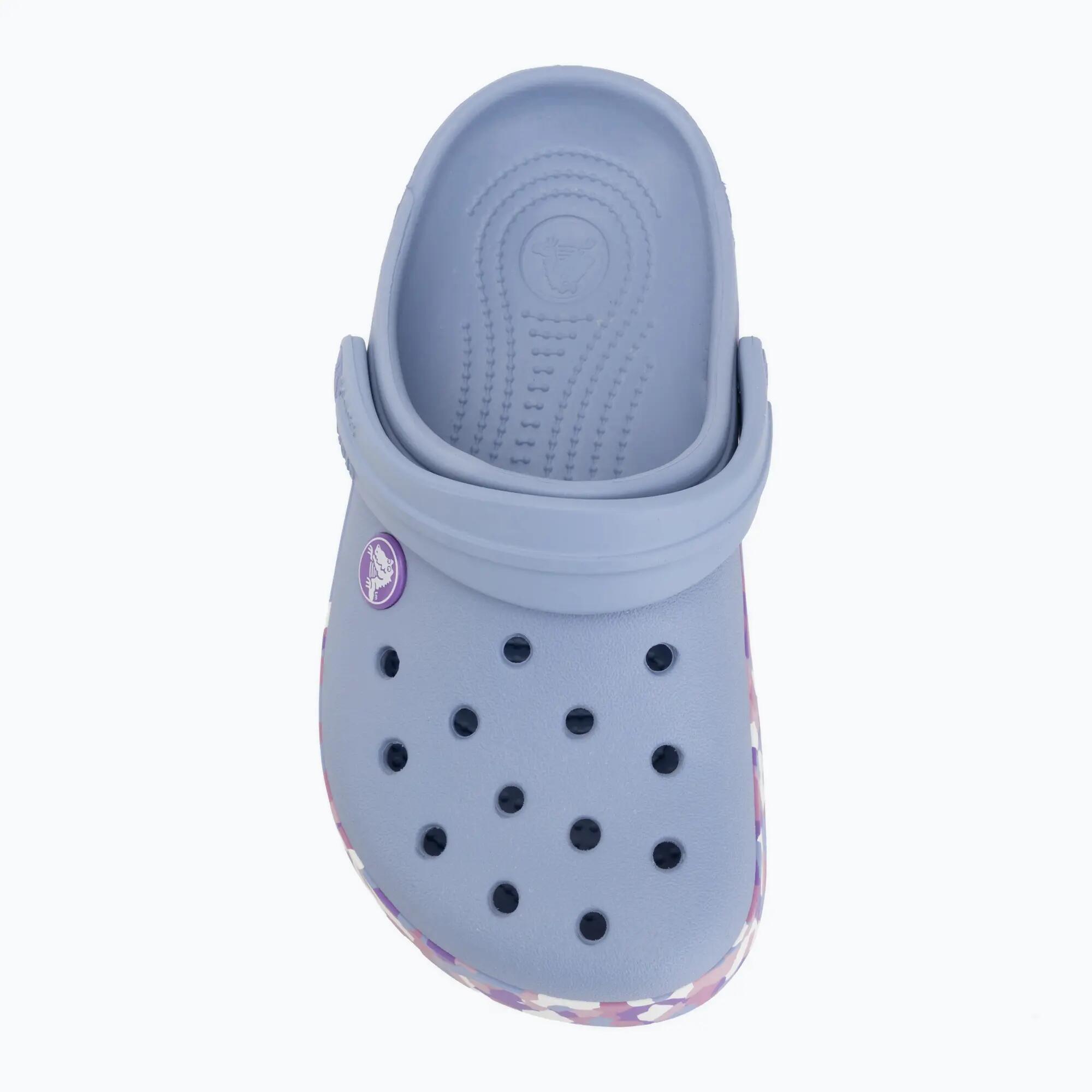 Klapki dziecięce Crocs Crockband Glow Confetti Band 6/7