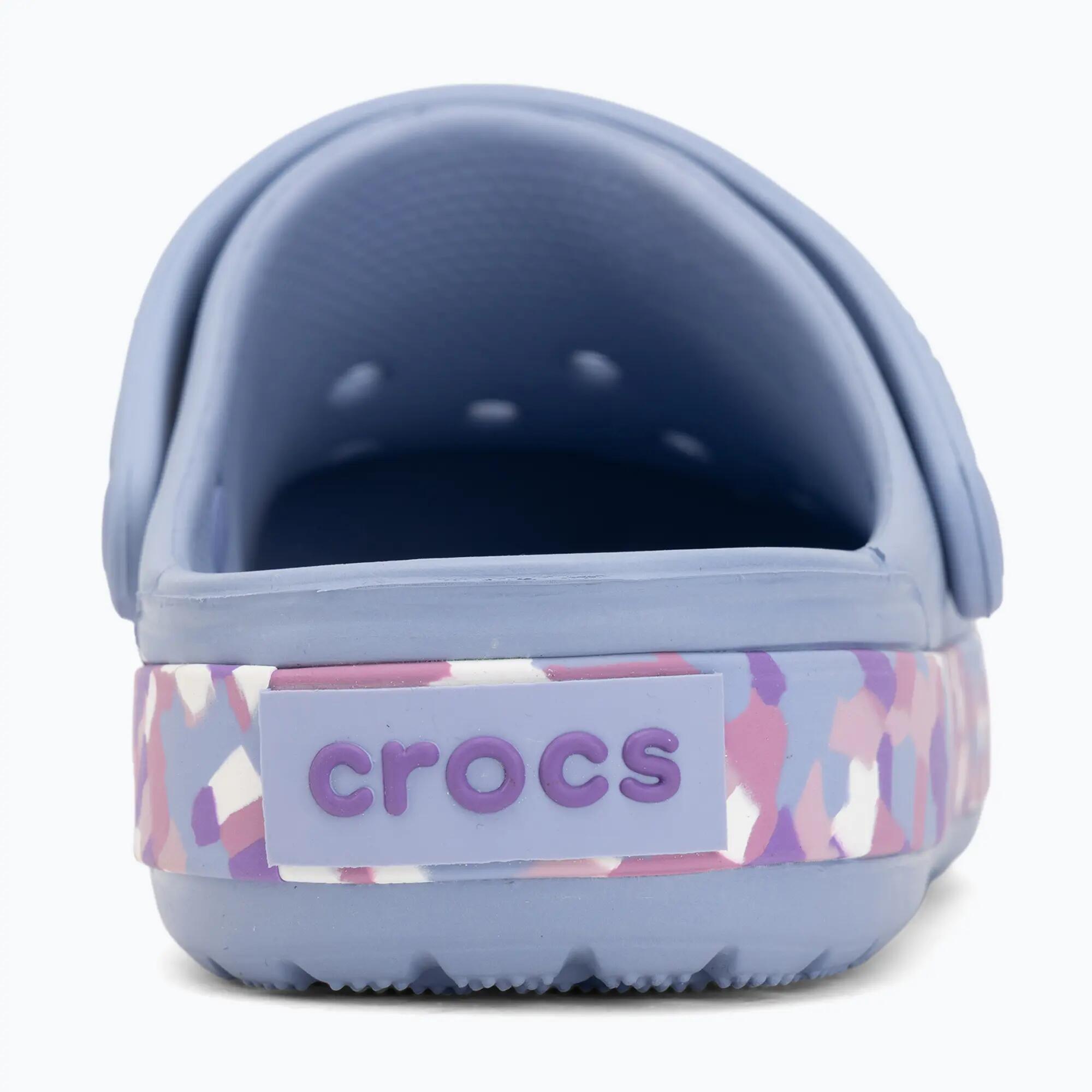 Klapki dziecięce Crocs Crockband Glow Confetti Band 7/7