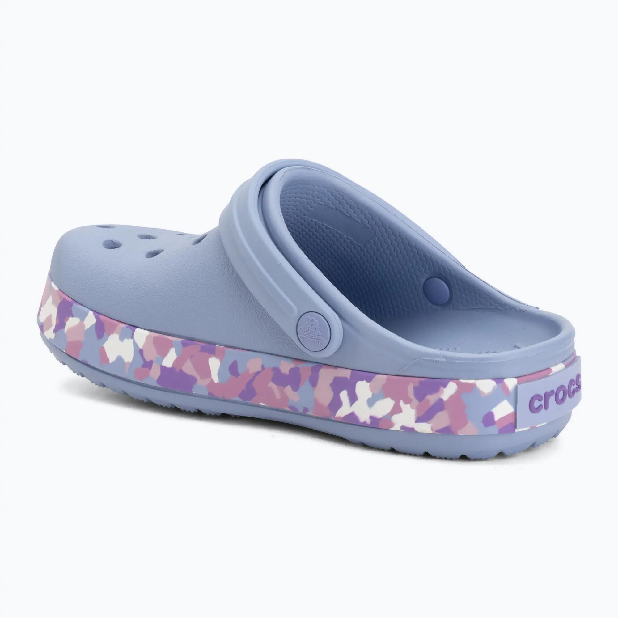 Klapki dziecięce Crocs Crockband Glow Confetti Band 4/7