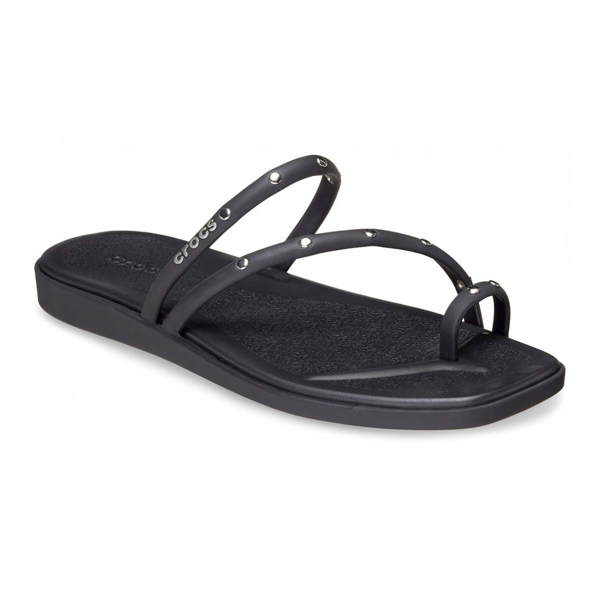 Sandale Crocs Avec Anneau D’Orteil Cloutée Femme 2/5