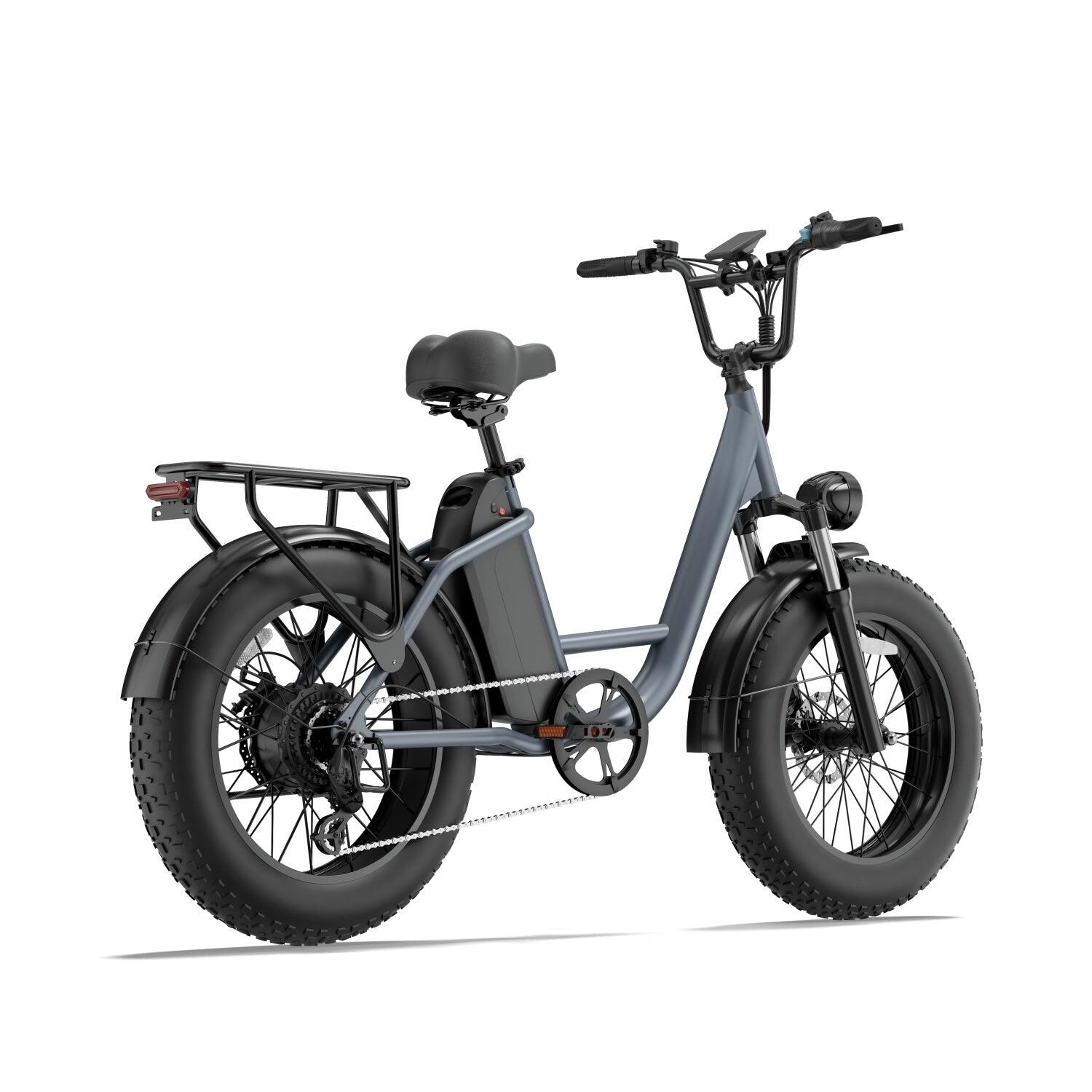 Elektrische Fiets URLIFE E20 PRO 750W 48V15.6Ah 20" Grijs 3/5