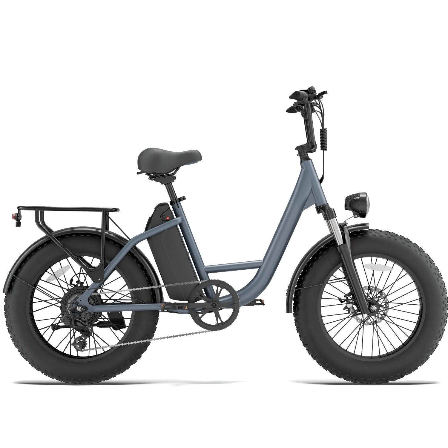 Elektrische Fiets URLIFE E20 PRO 750W 48V15.6Ah 20" Grijs 4/5