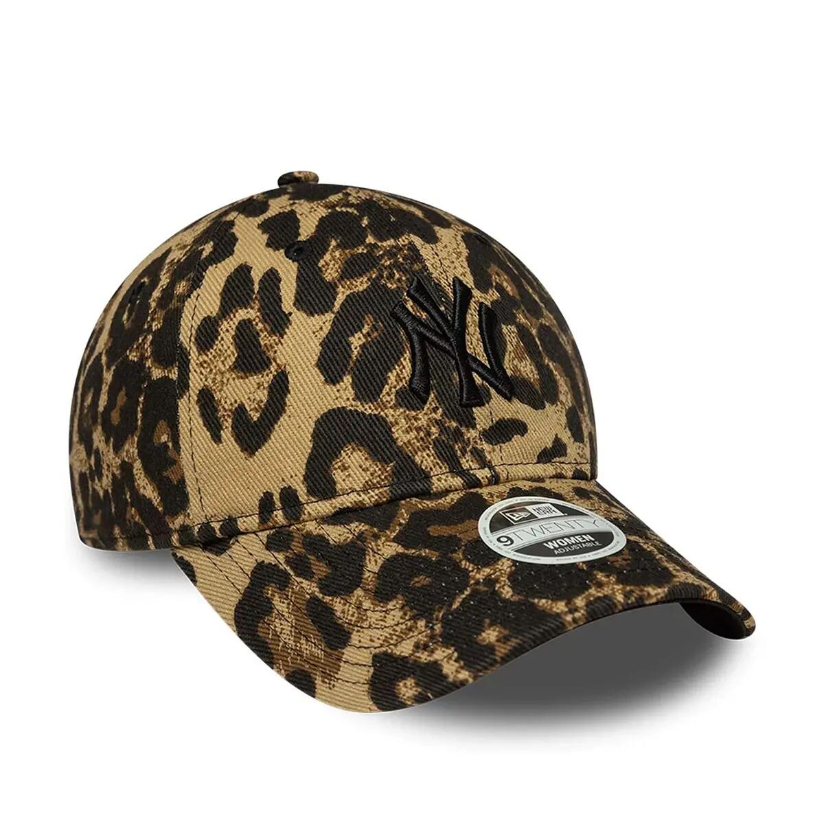 Gorra de béisbol mujer New York Yankees New Era 9Twenty Leopard 3/5