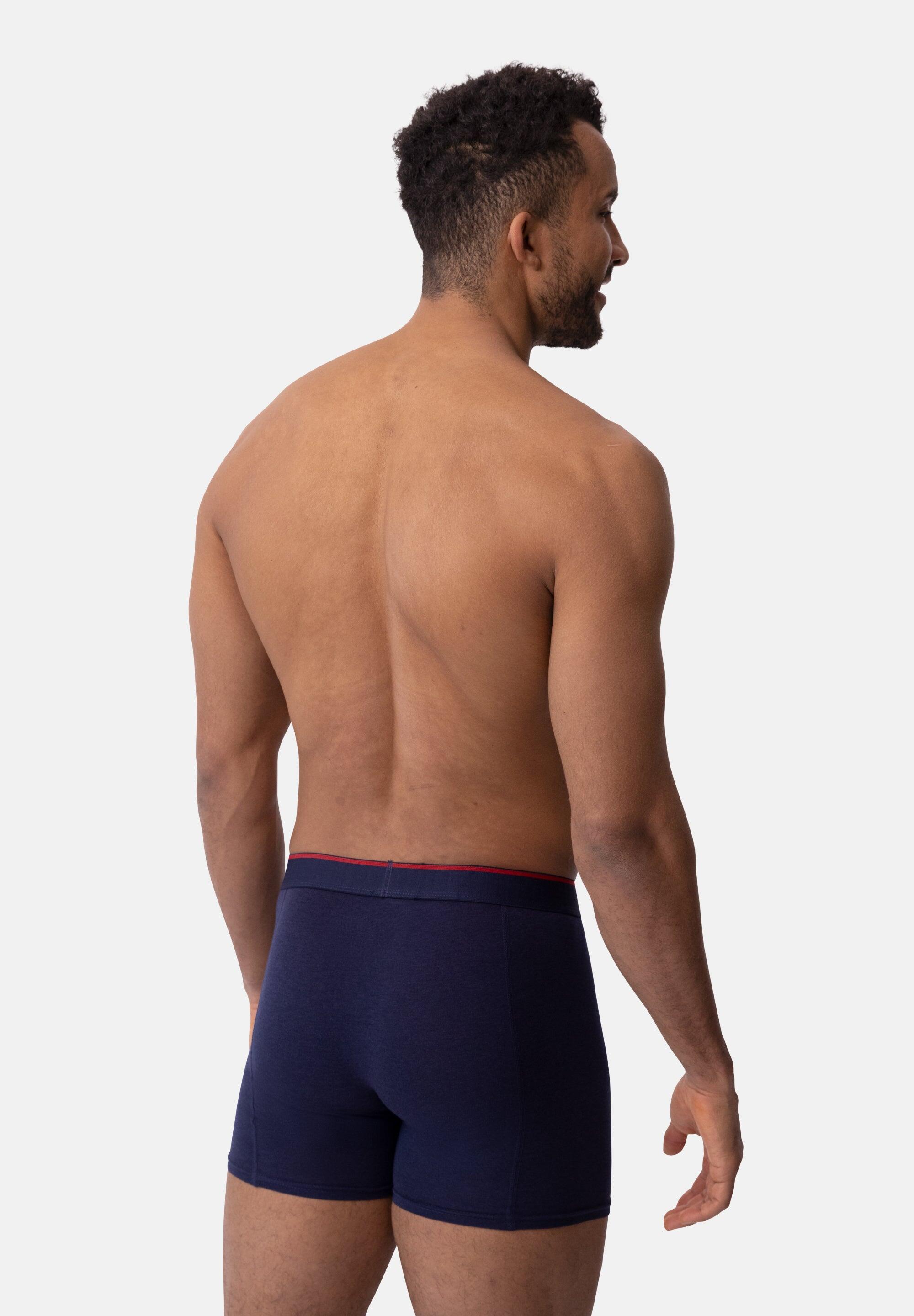 Bóxers de bambú para hombre ultrasuaves transpirables ropa interior 3-pack 4/5