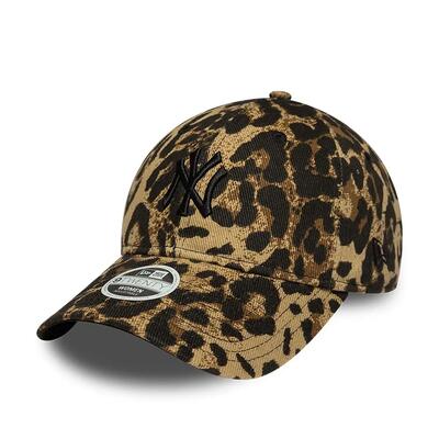 New york yankees dames baseballpet new era 9twenty leopard
