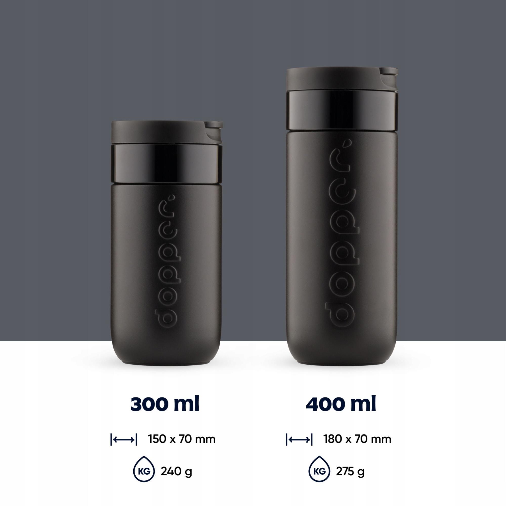 Kubek termiczny Dopper Travel Mug ciepłe zimne gazowane napoje 5/7