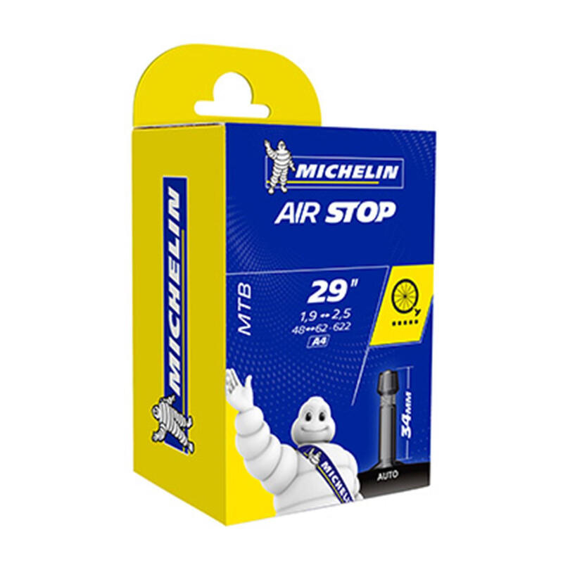 CHAMBRE A AIR VELO 29 x 1.90-2.50 MICHELIN A4 VALVE STANDARD (48-62X622)