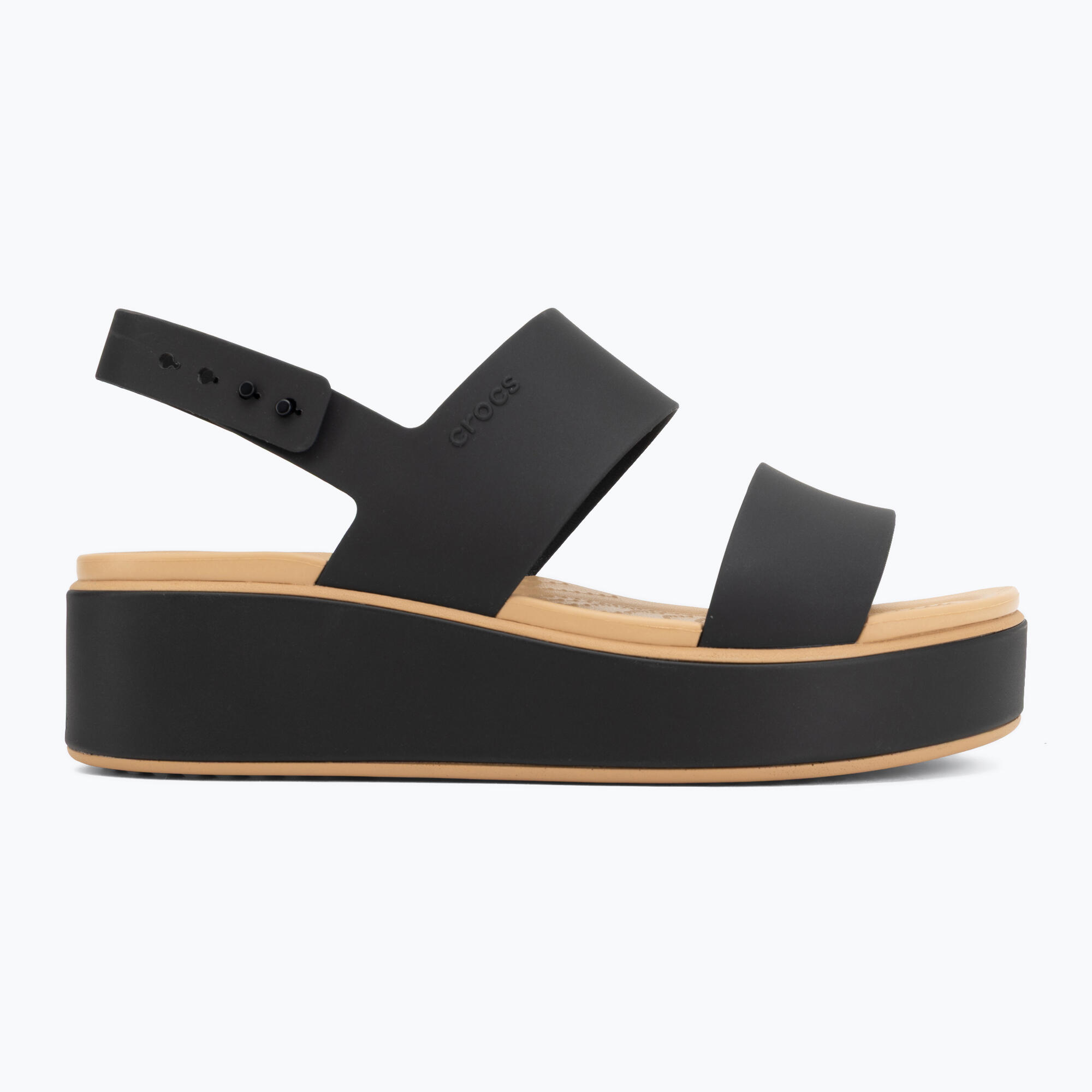 Sandały damskie Crocs Brooklyn Matte Wrap Low Wedge 2/7