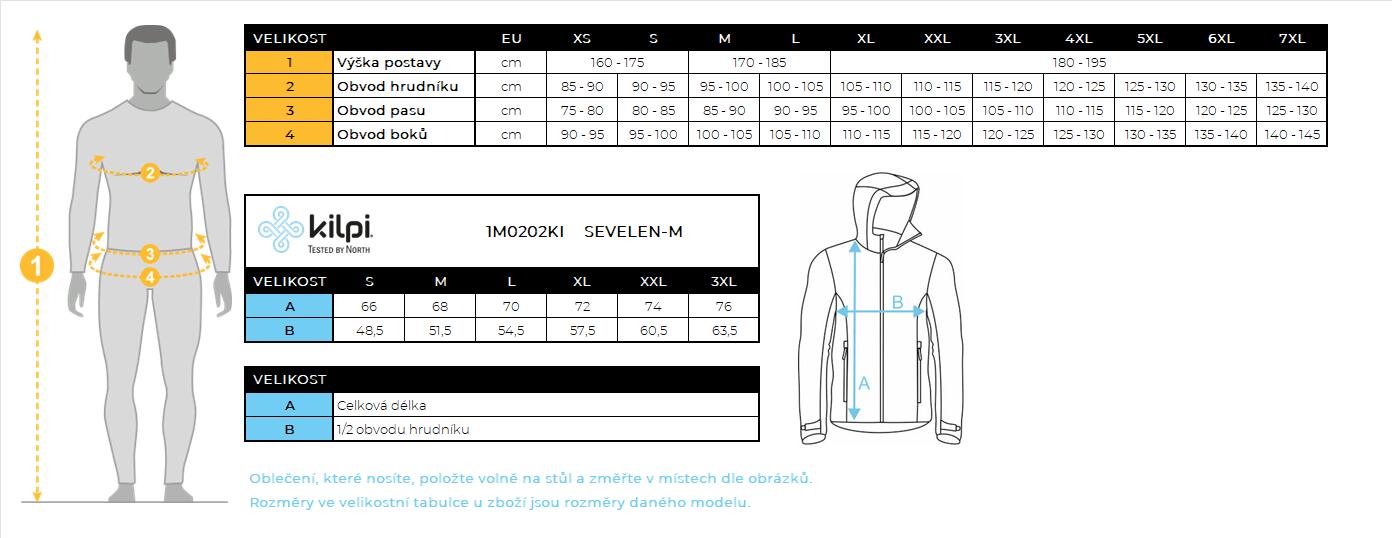 Sweat en polaire pour homme Kilpi SEVELEN-M 6/6