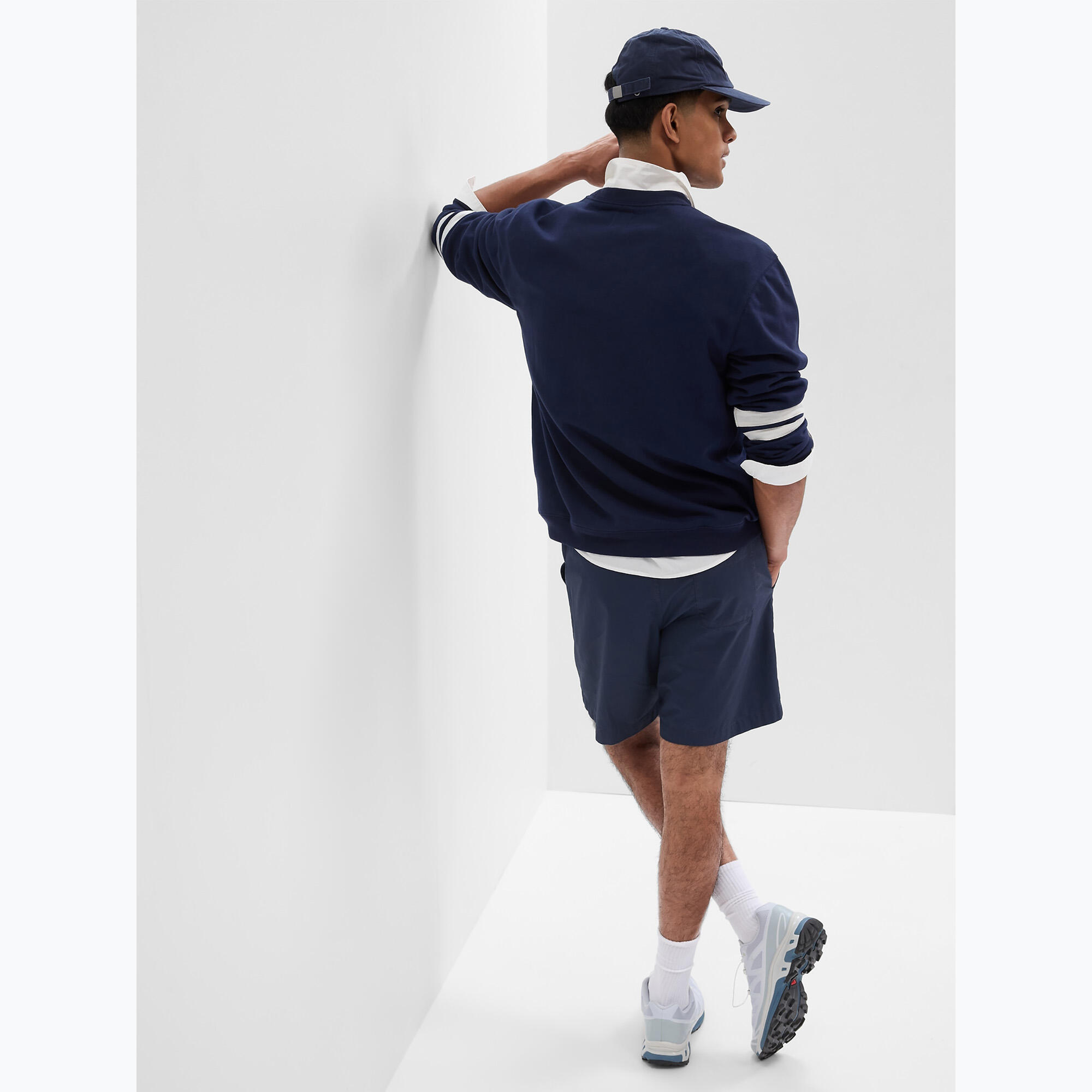 Bluza męska GAP Logo Piping Crewneck 6/7