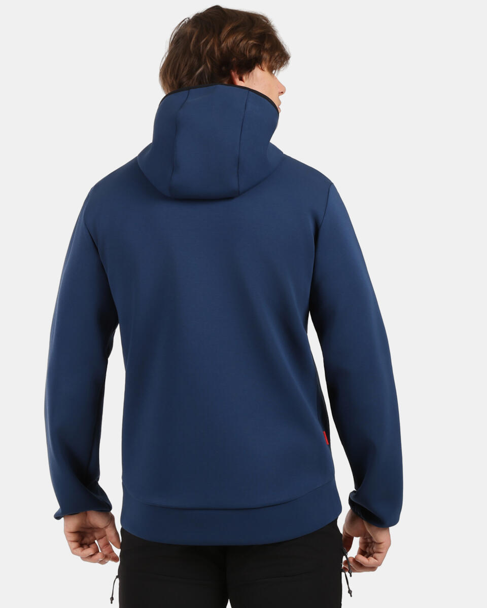 Sweat à capuche en coton au style actif Kilpi OKAMPOS-M 2/3