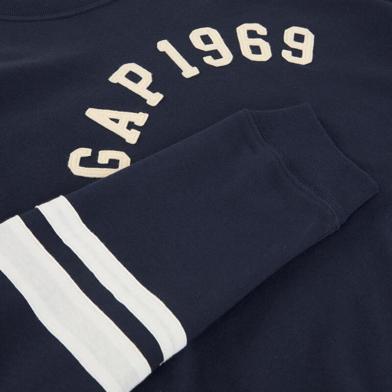 Bluza bărbătească GAP Logo Piping Crewneck