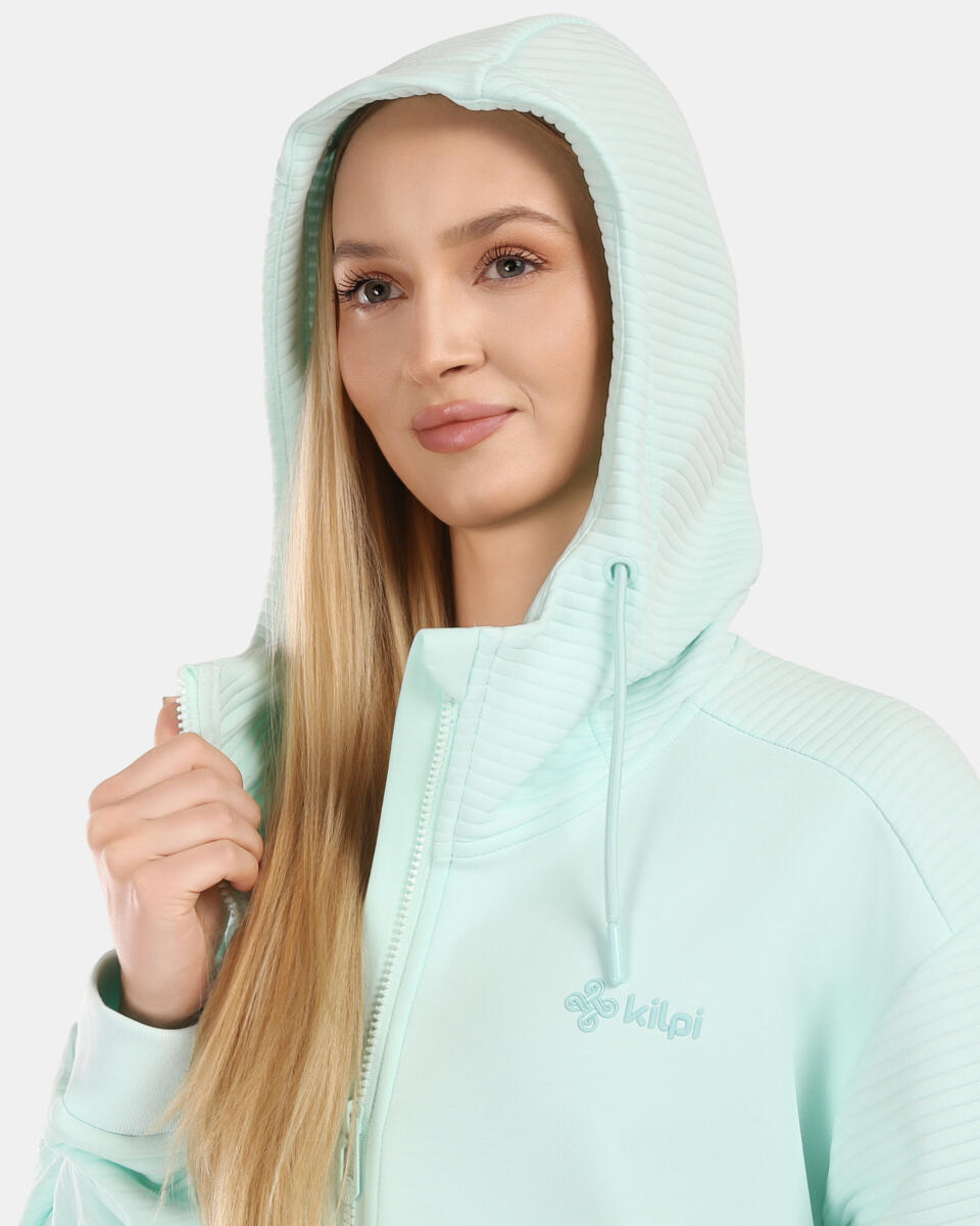 Sweat à capuche en coton pour femme Kilpi BAYA-W 4/5