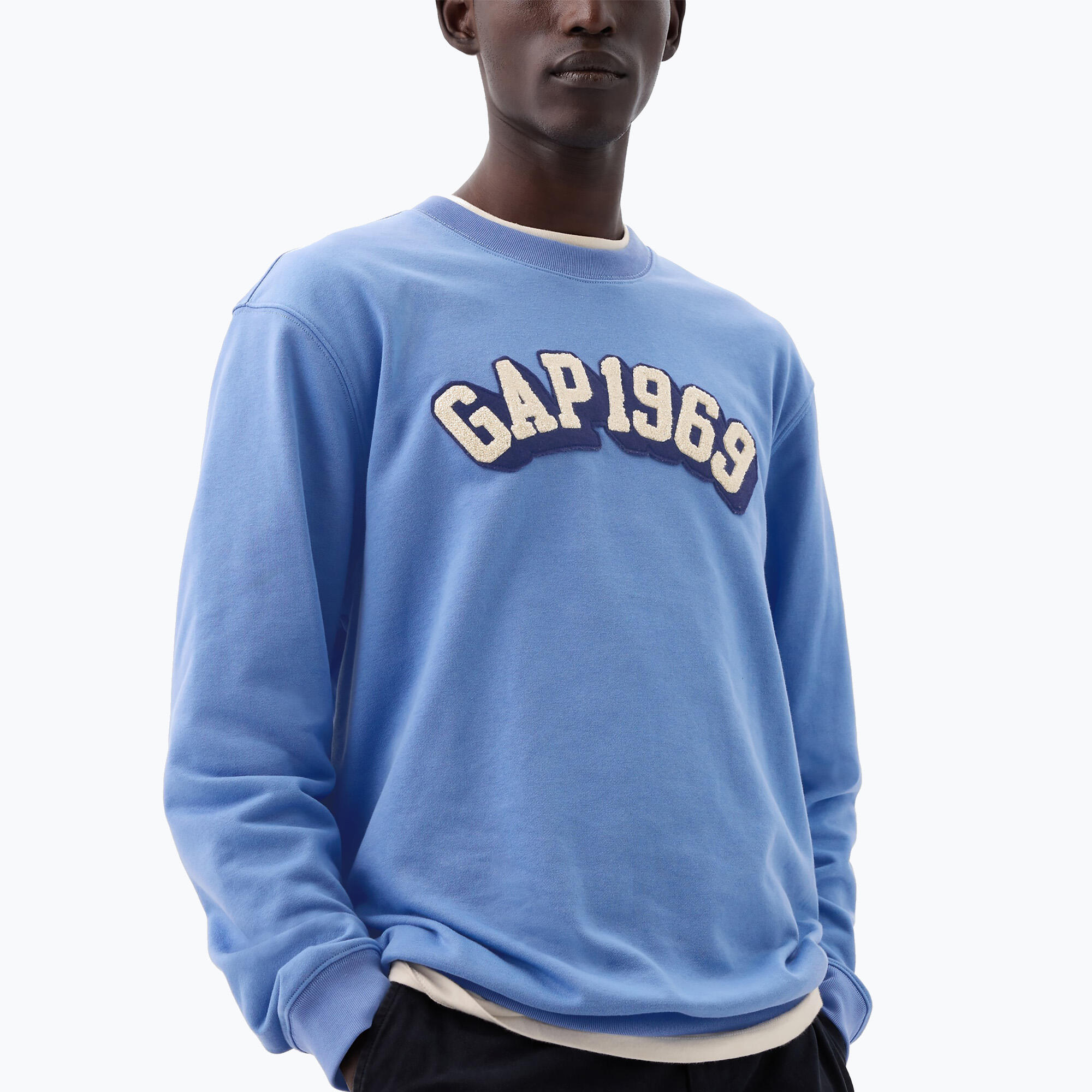 Bluza męska GAP Logo 1969 Crewneck 3/5