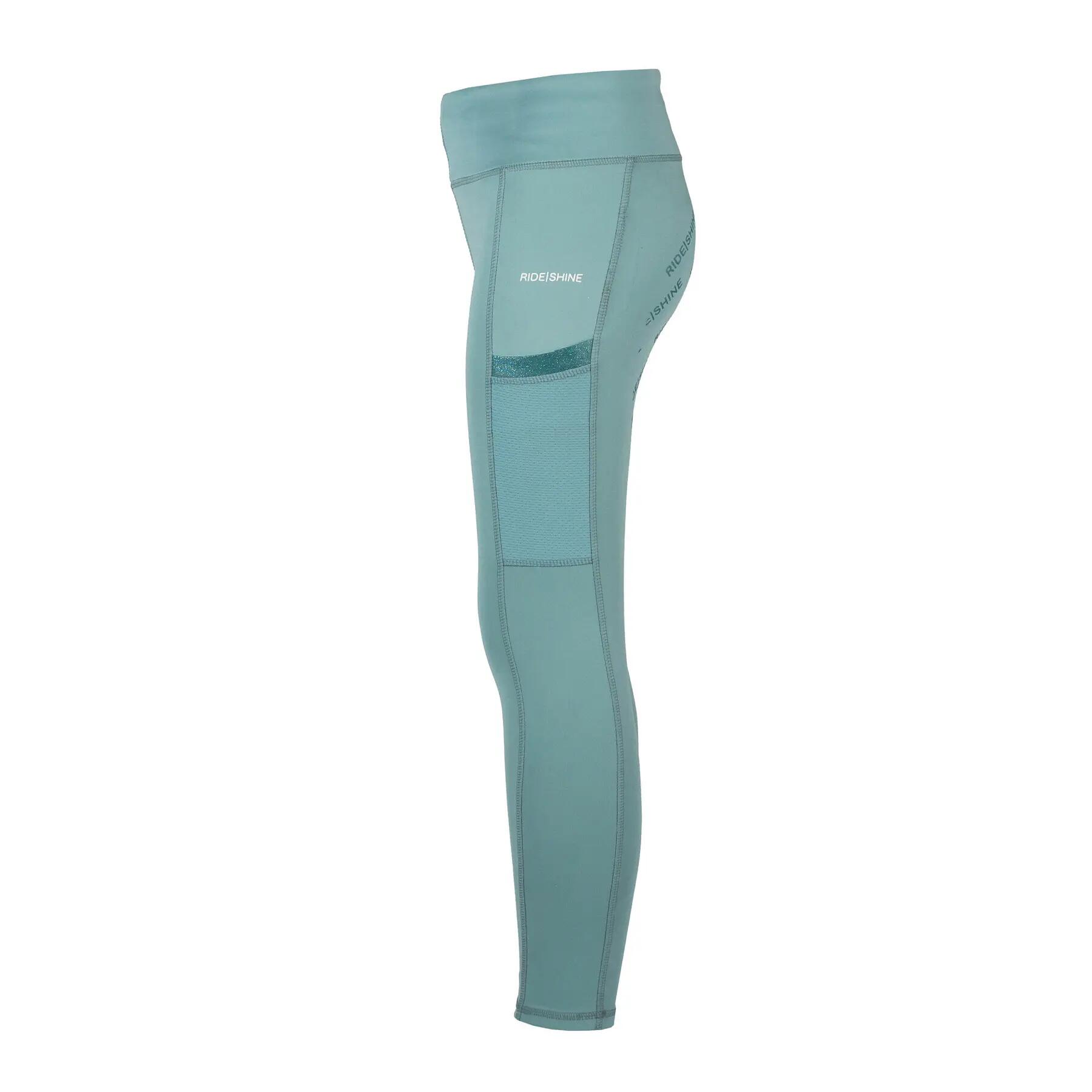 Leggings da equitazione da bambina Red Horse Mitsu 5/5