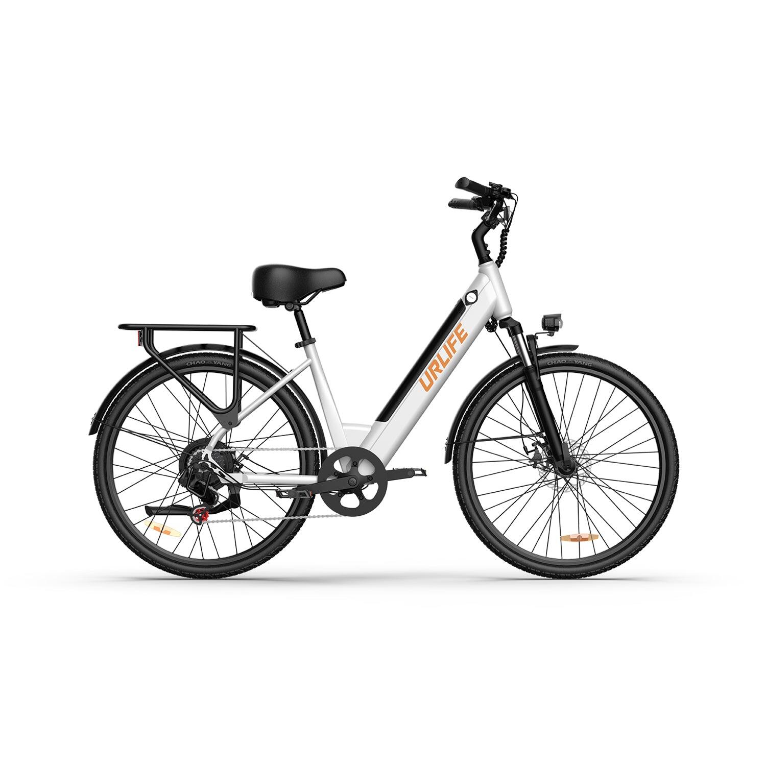 URLIFE E26 E-bike 250W Batterij 36V 13Ah  26 Inch Wit 3/5