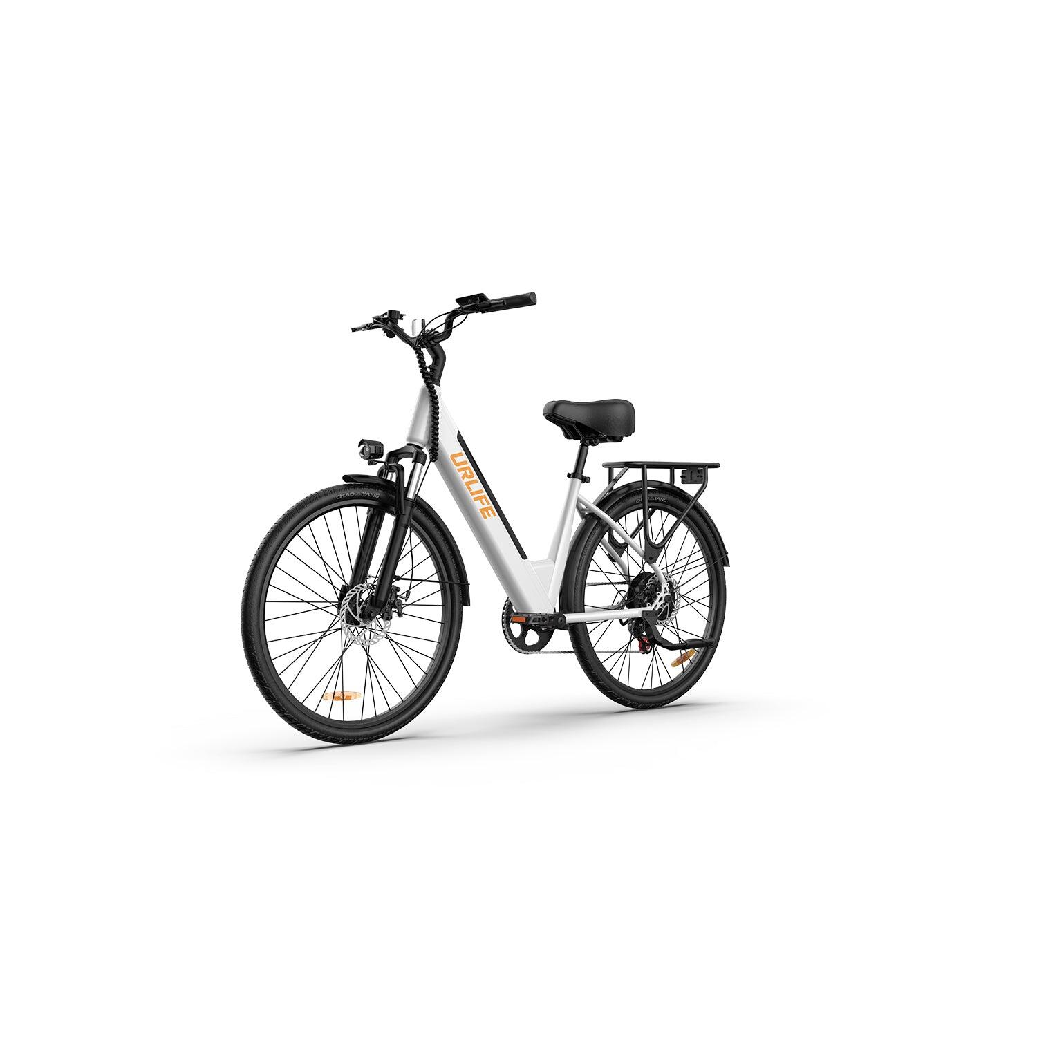 URLIFE E26 E-bike 250W Batterij 36V 13Ah  26 Inch Wit 4/5
